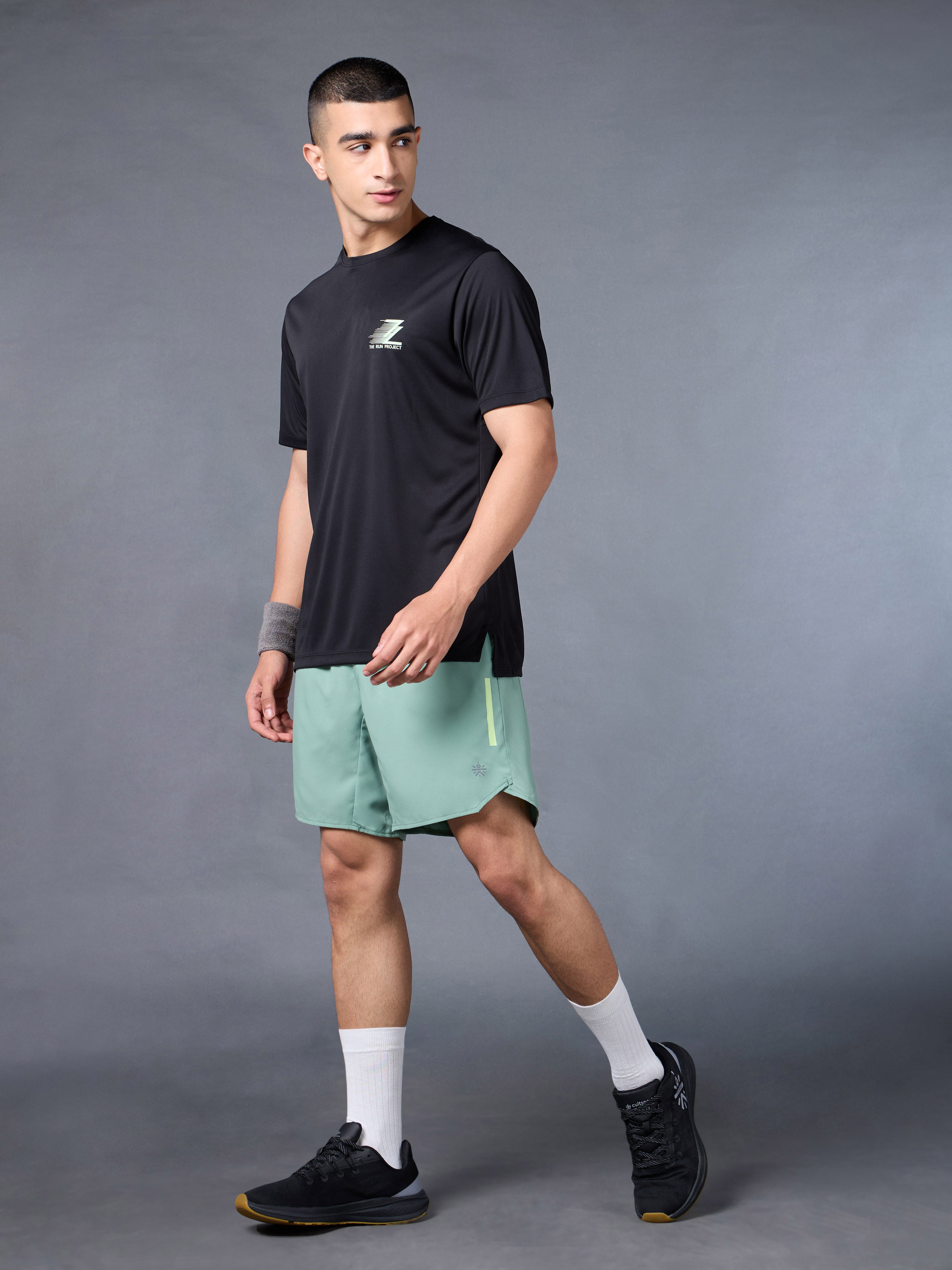 Men's Black Runner's Escape T-shirt