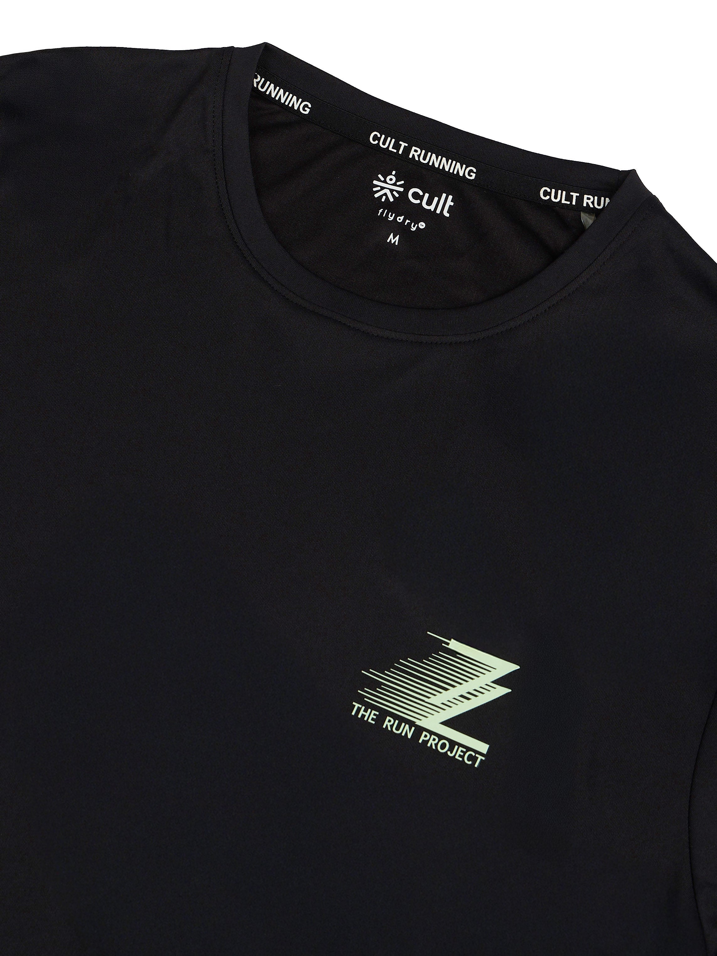 Men's Black Runner's Escape T-shirt