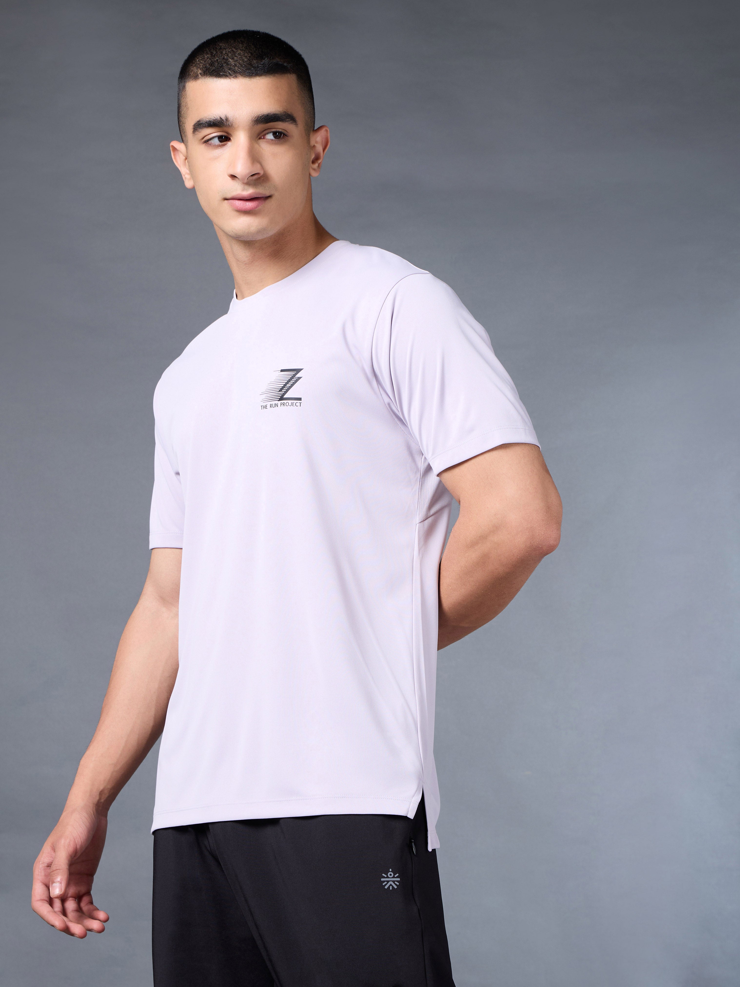 Men's Lavender Runner's Escape T-shirt