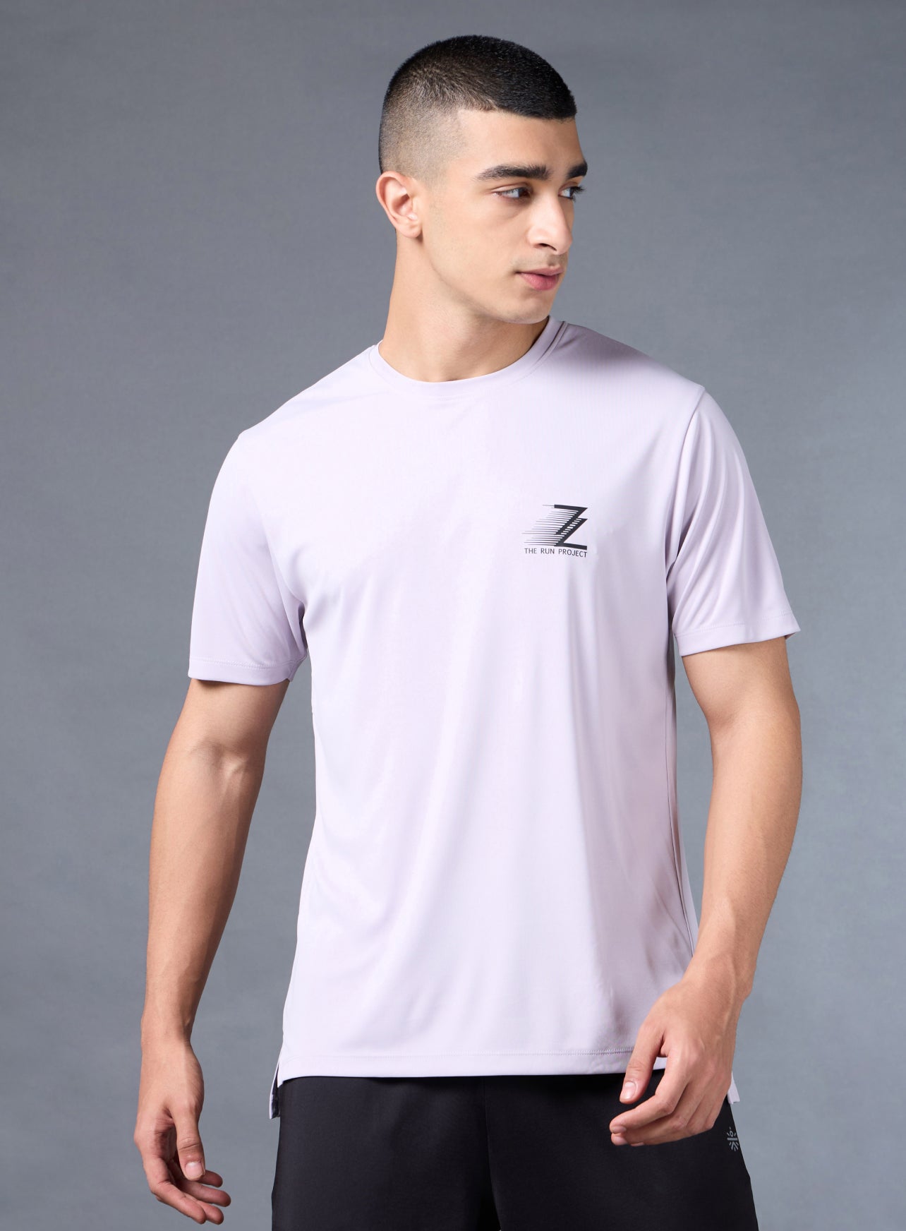Men's Lavender Runner's Escape T-shirt