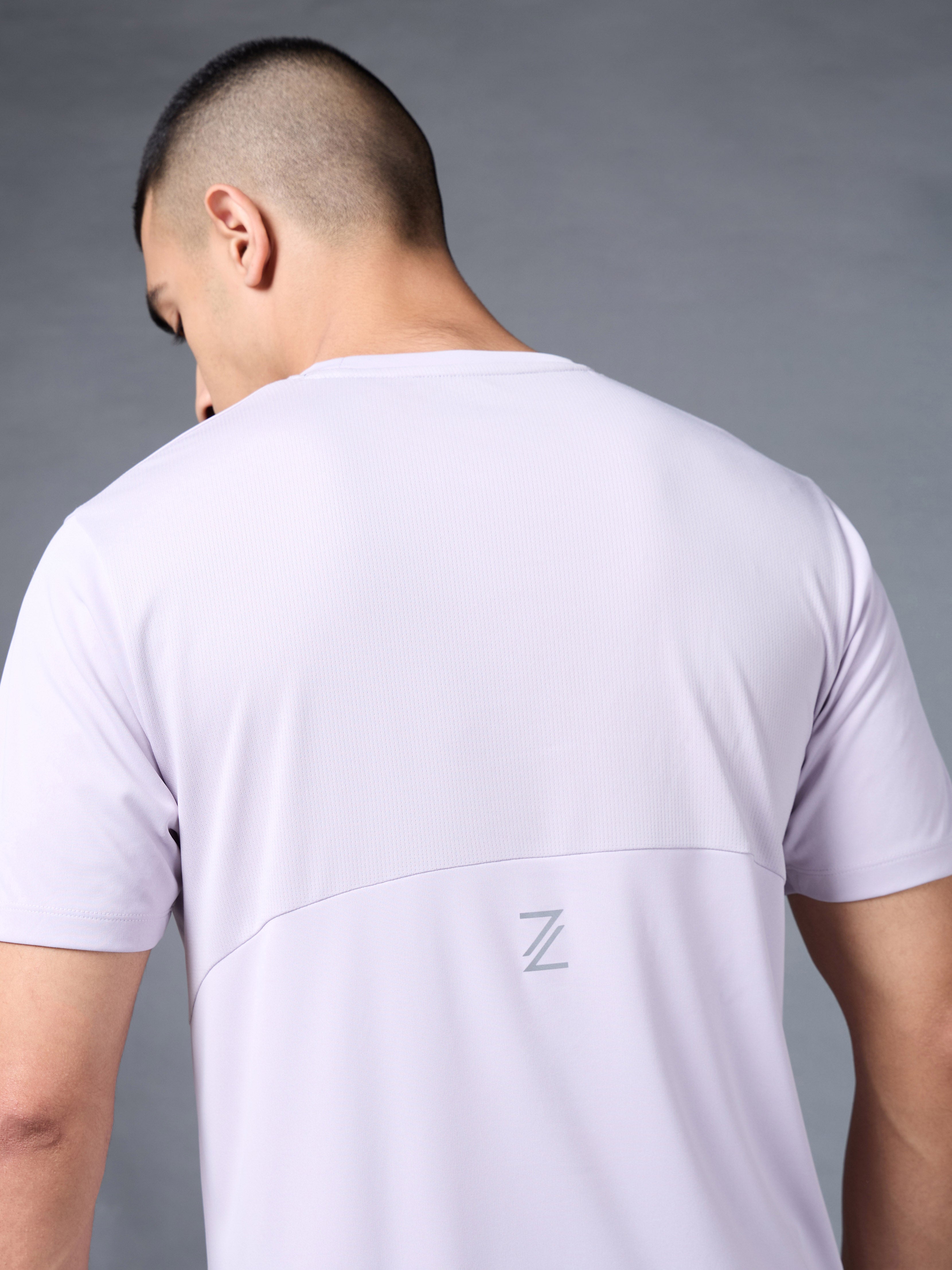 Men's Lavender Runner's Escape T-shirt