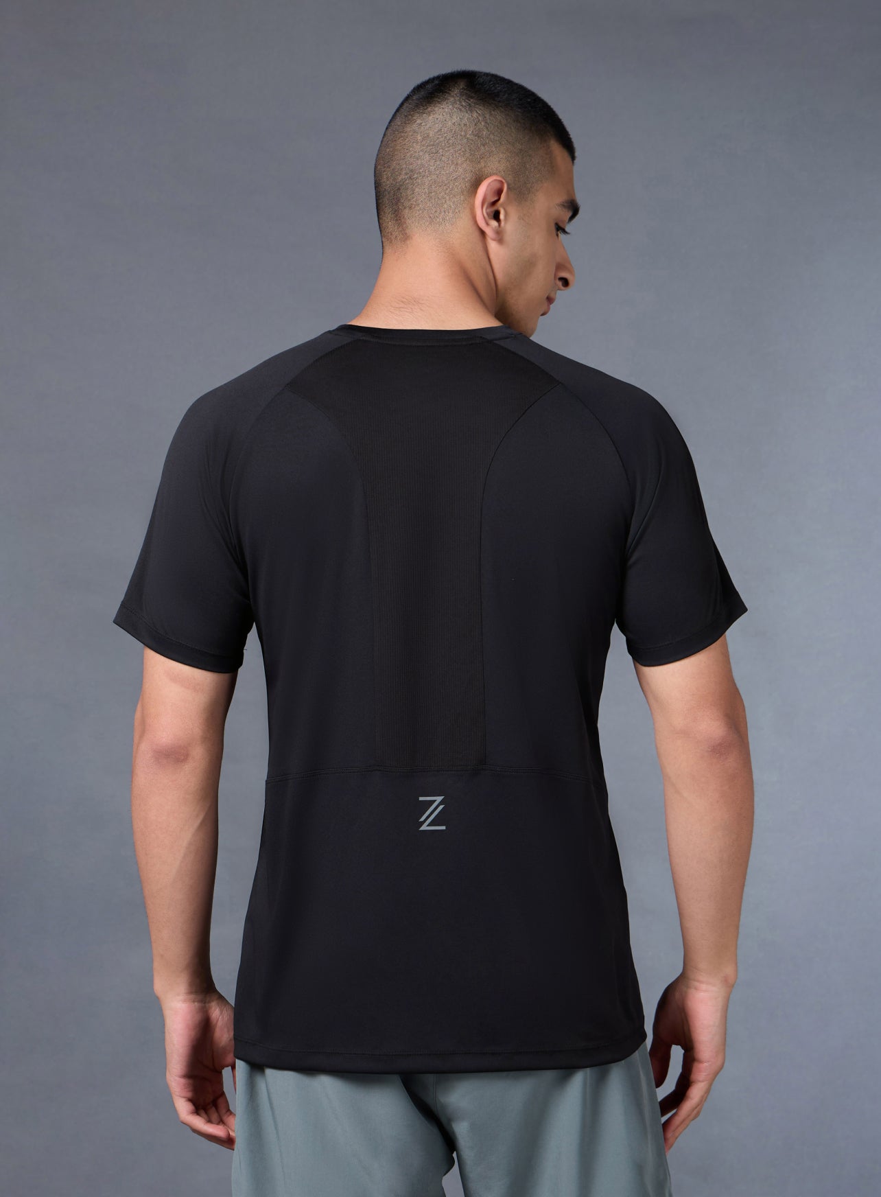 Men's Black Runner's Pro T-shirt