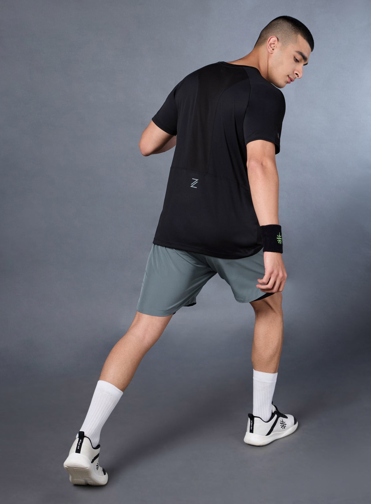 Men's Black Runner's Pro T-shirt