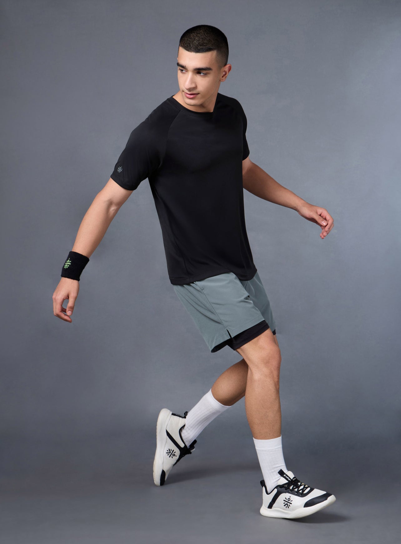 Men's Black Runner's Pro T-shirt