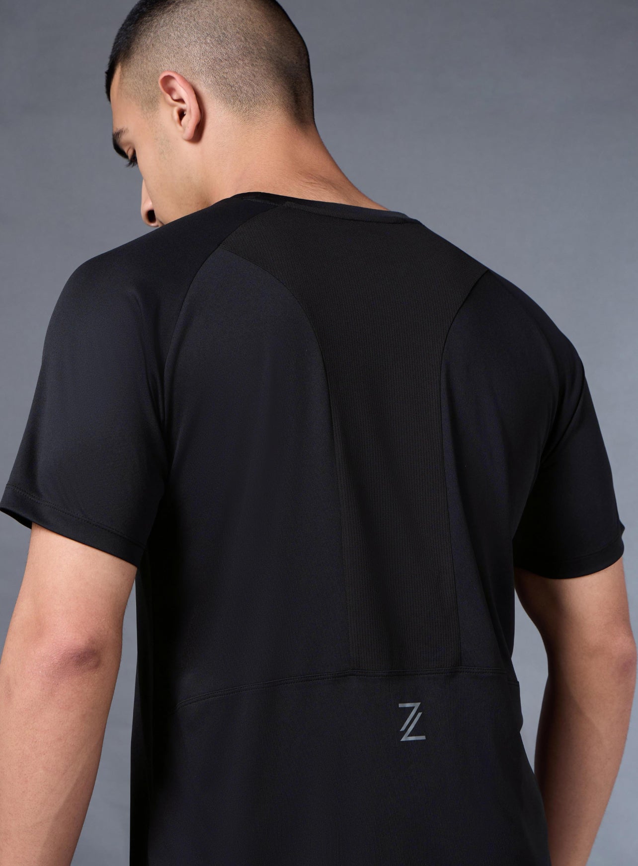 Men's Black Runner's Pro T-shirt