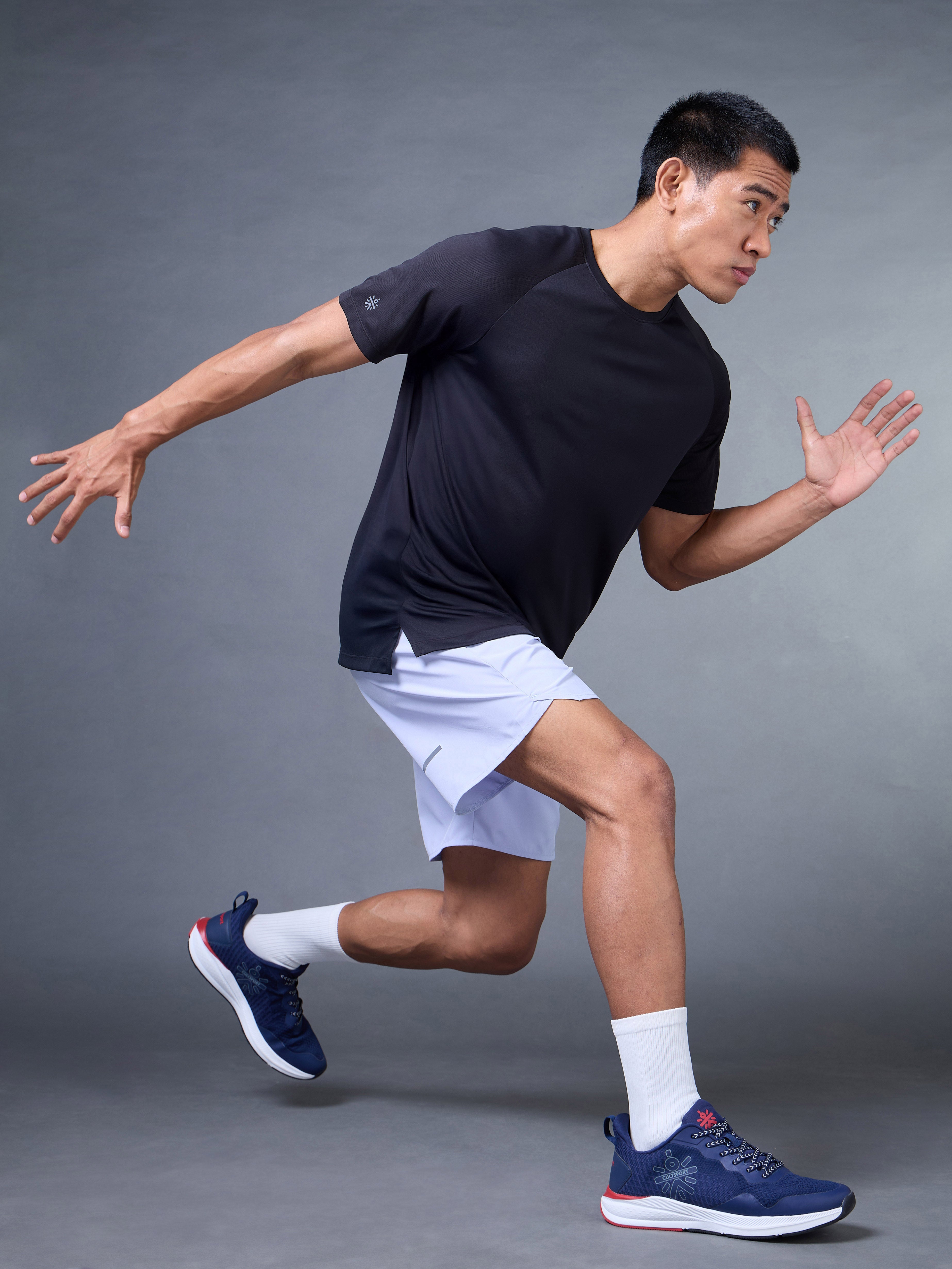 Men's Black Everyday Run T-shirt