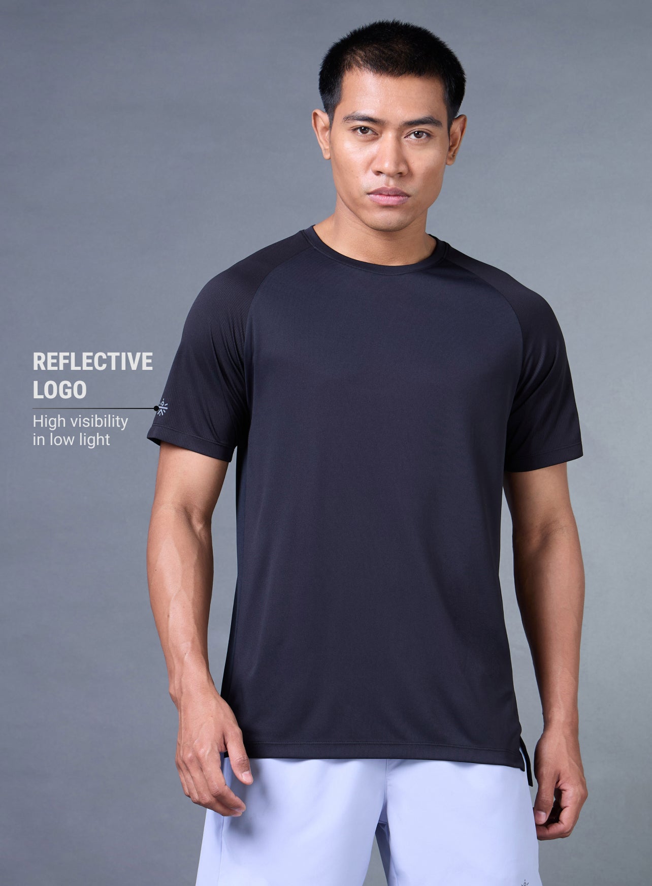 Men's Black Everyday Run T-shirt