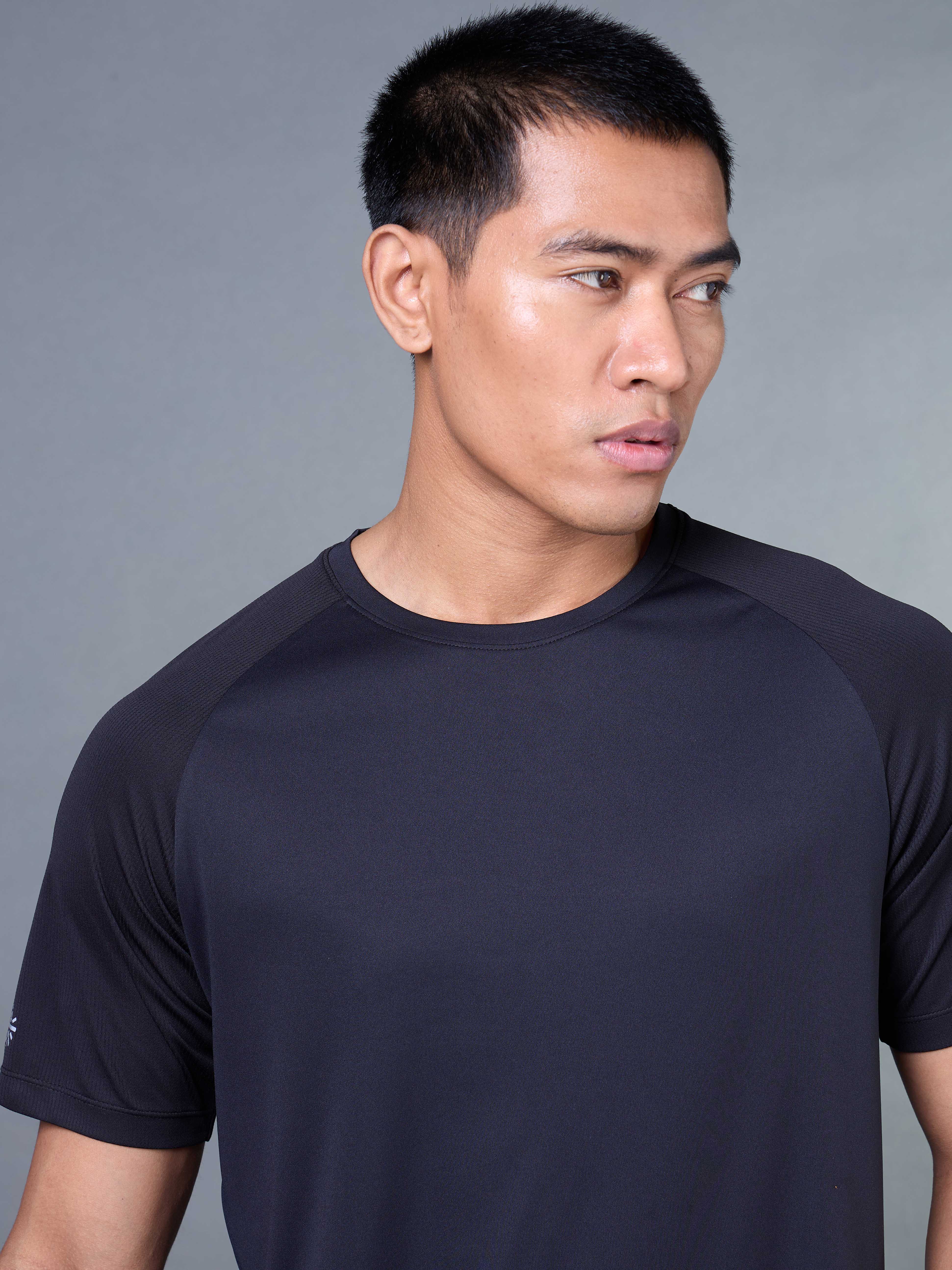 Men's Black Everyday Run T-shirt