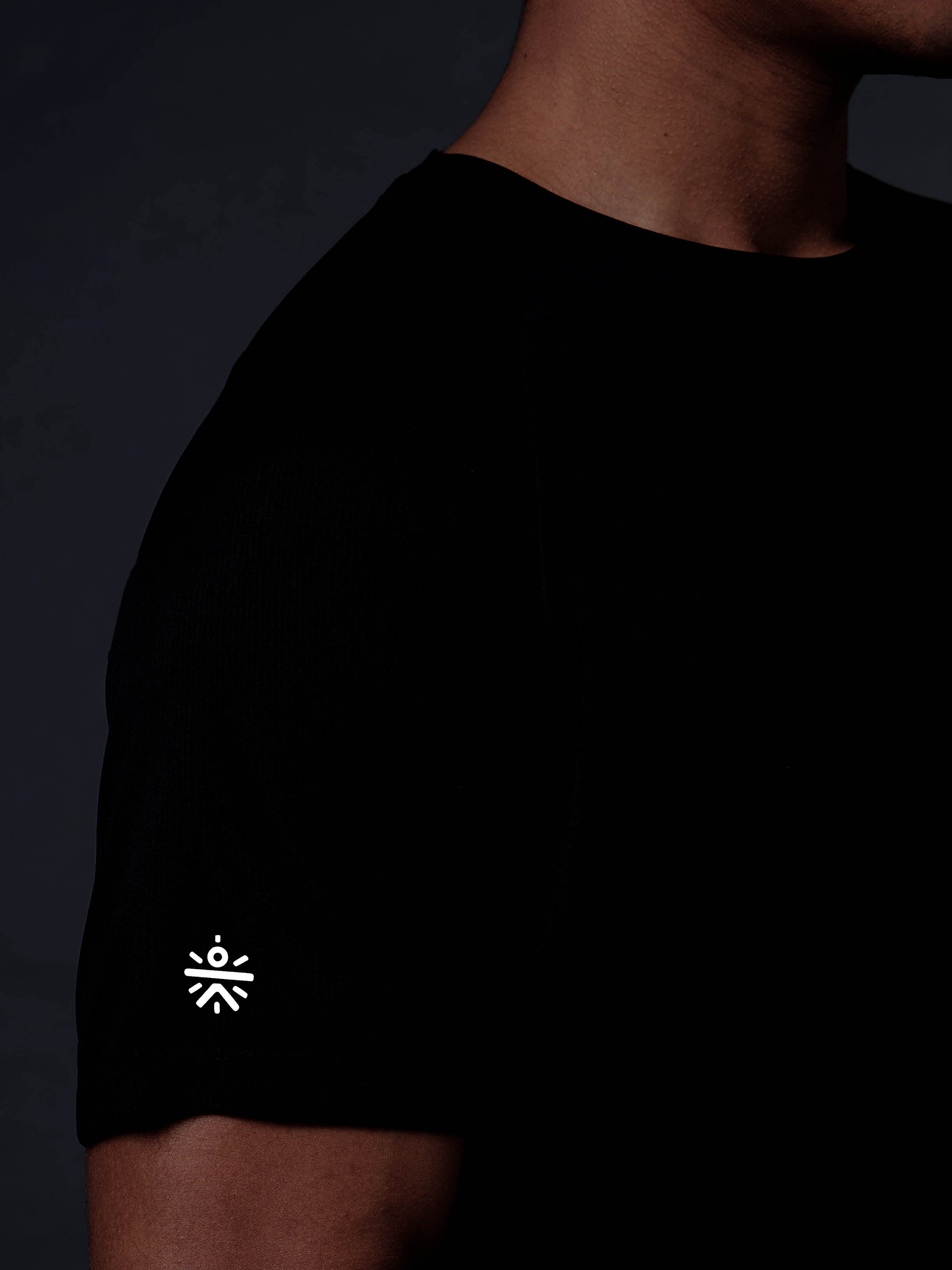 Men's Black Everyday Run T-shirt