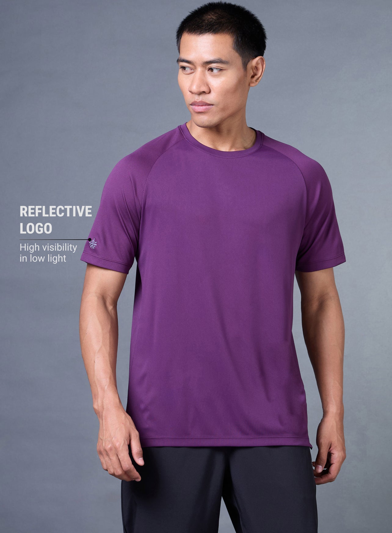 Men's Wine Everyday Run T-shirt