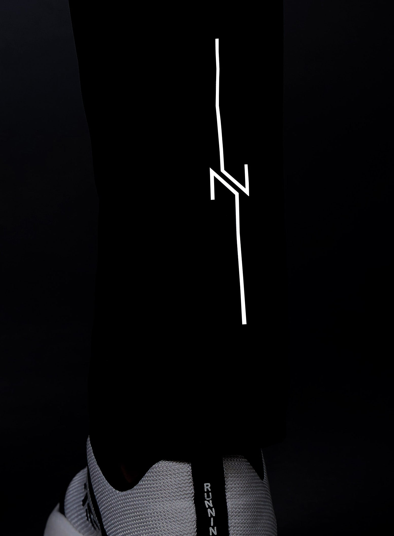 Men's Black Impact Running Trackpants