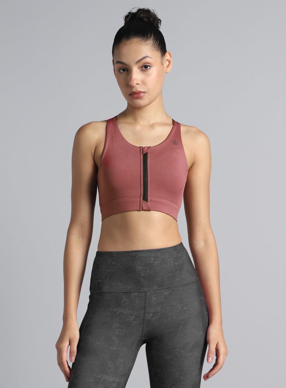 Women's Pink Training Sculpted High Support Bra