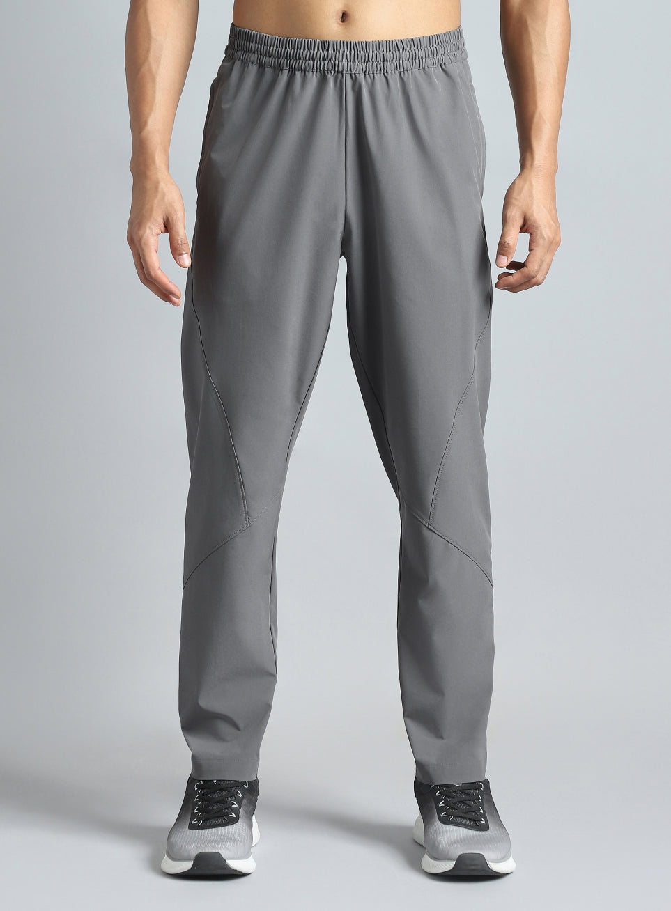 Men's Dark Grey True Performance Sculpted Trackpants