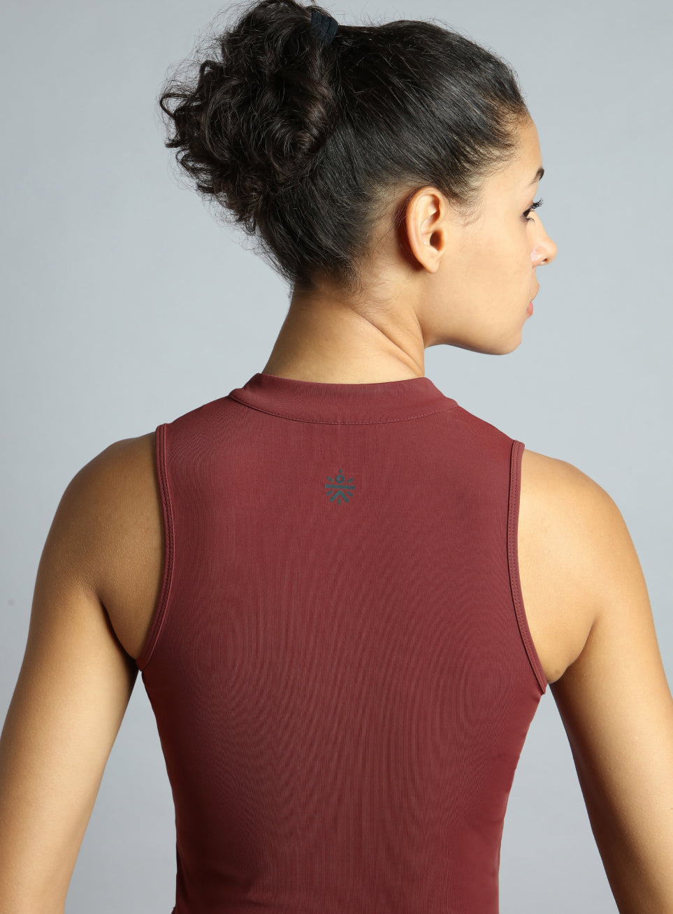 Women's Purple Train All Sculpted Slim Fit Top