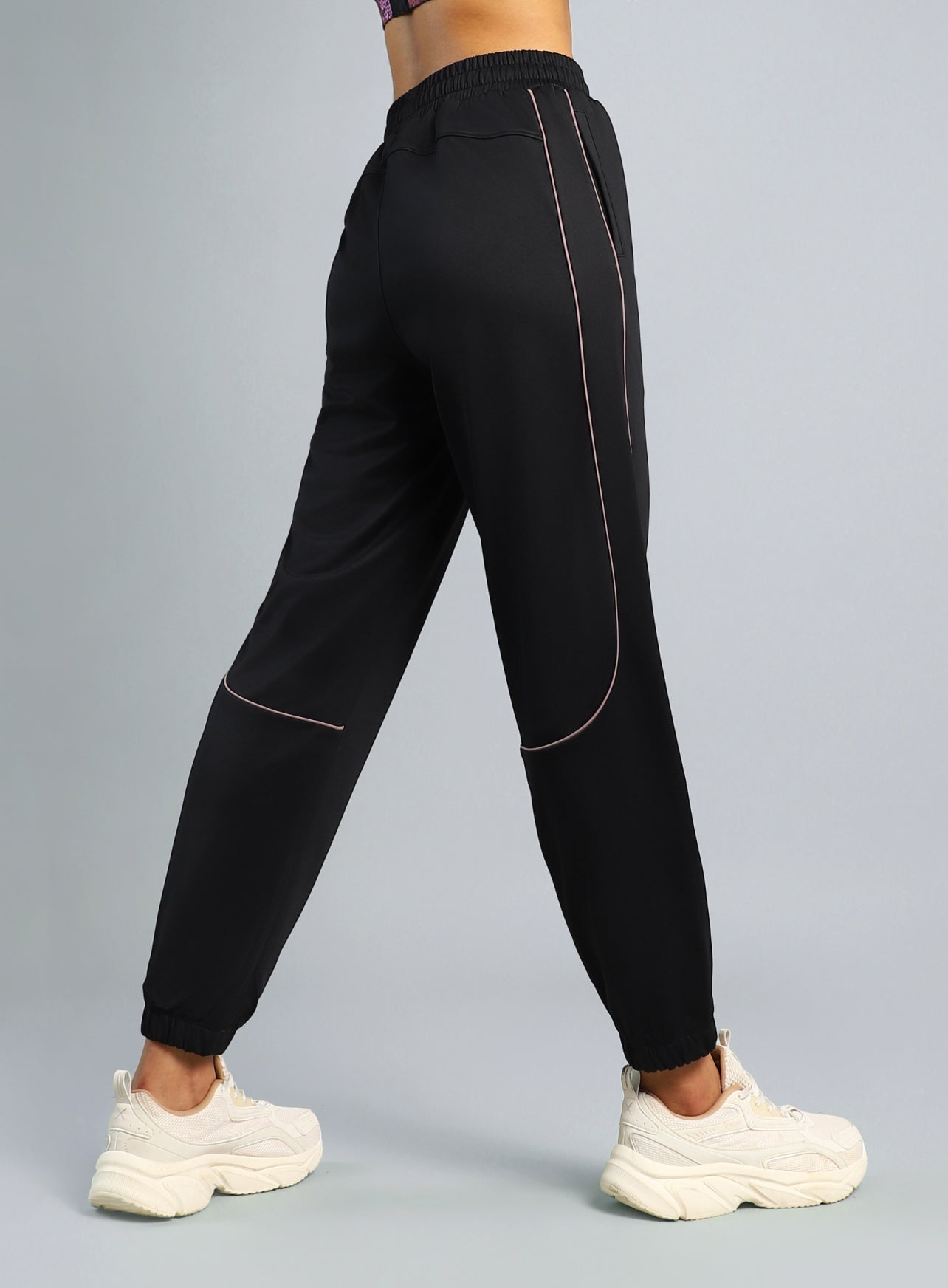 Women's Black Training Sculpted Joggers