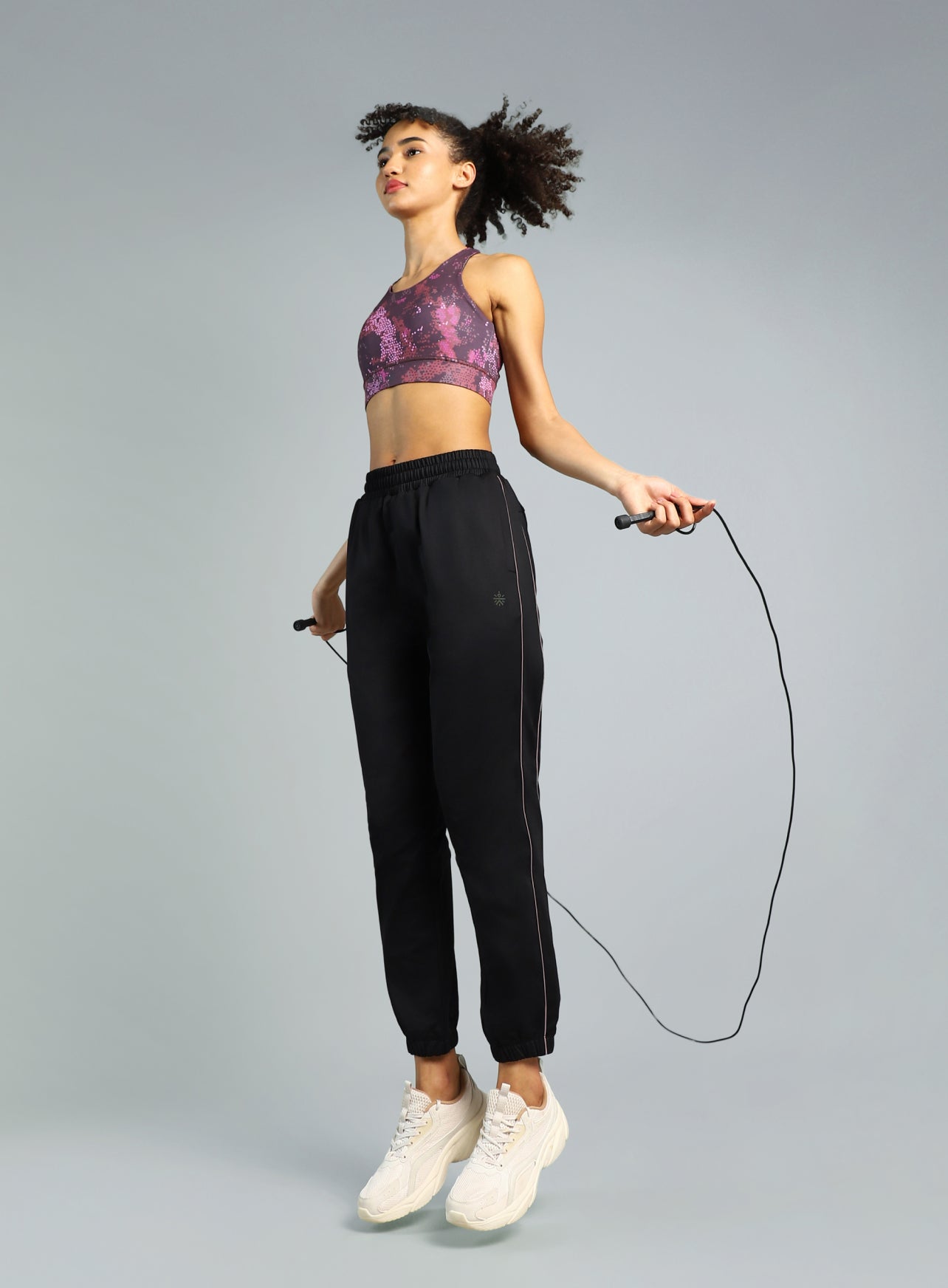 Women's Black Training Sculpted Joggers