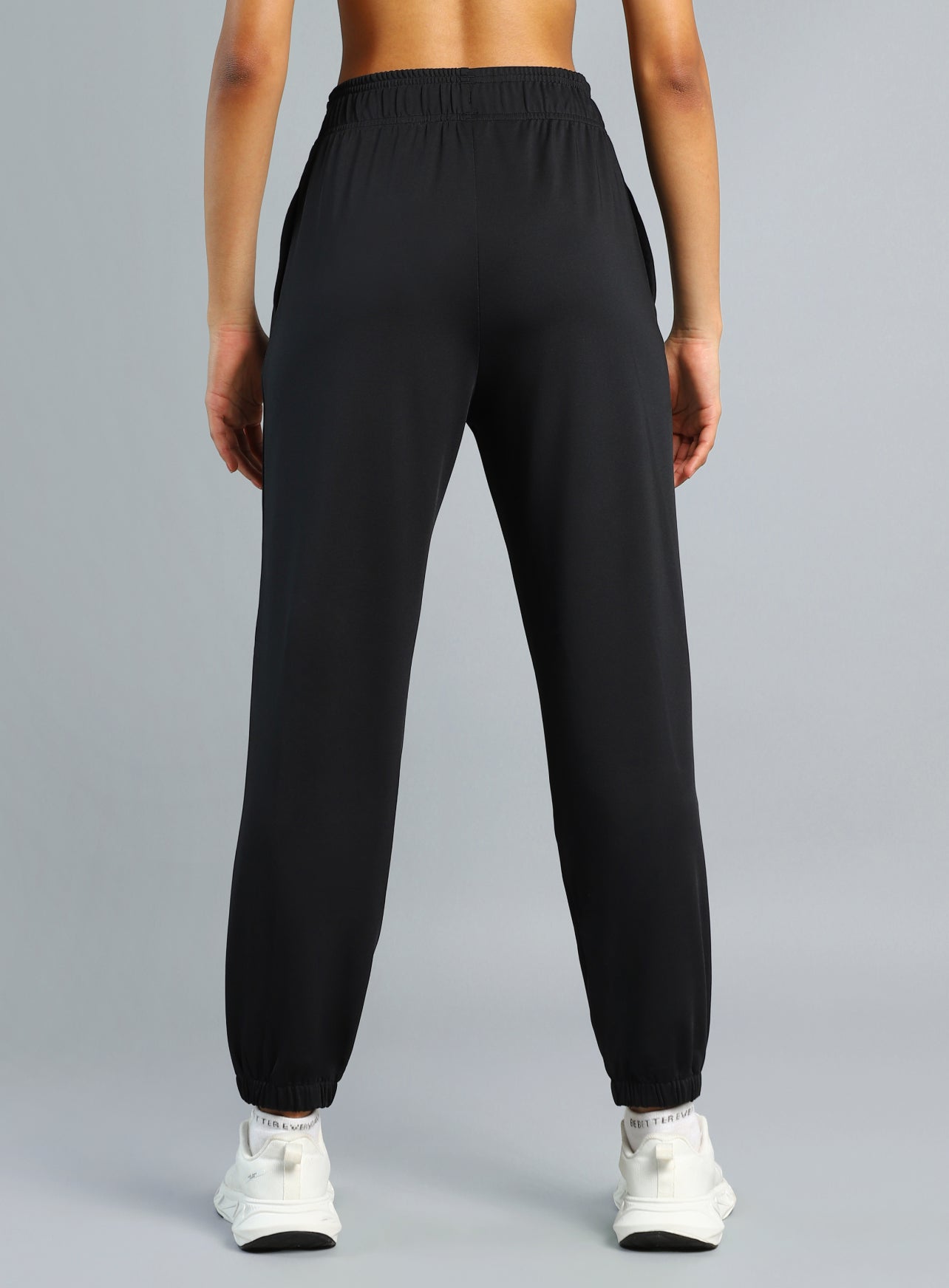 Women's Black Training Sculpted Joggers