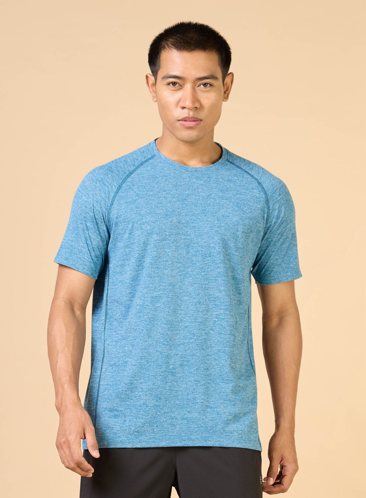 Men's Blue Training Sculpted COMFORTech T-shirt