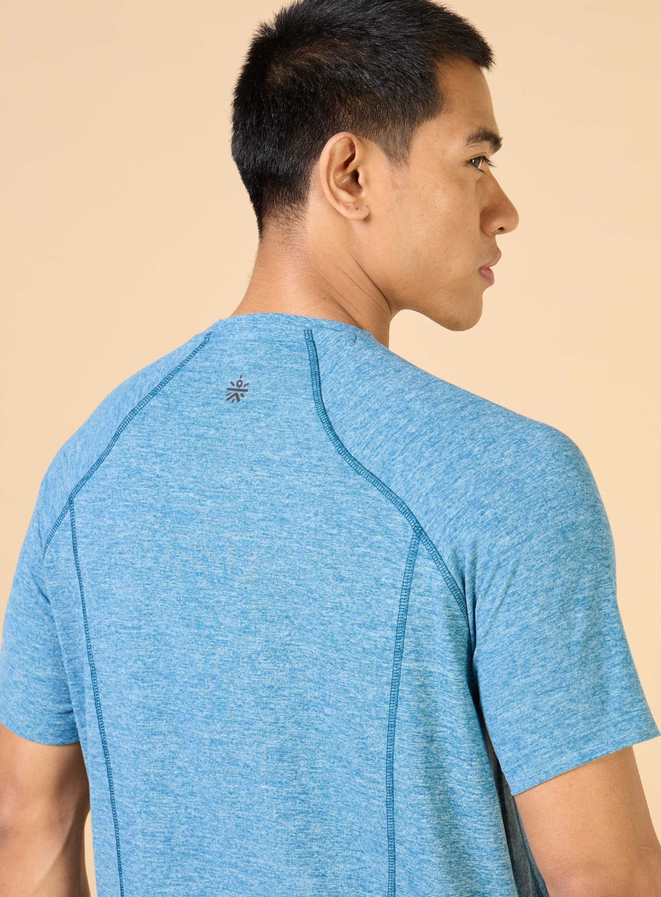 Men's Blue Training Sculpted COMFORTech T-shirt