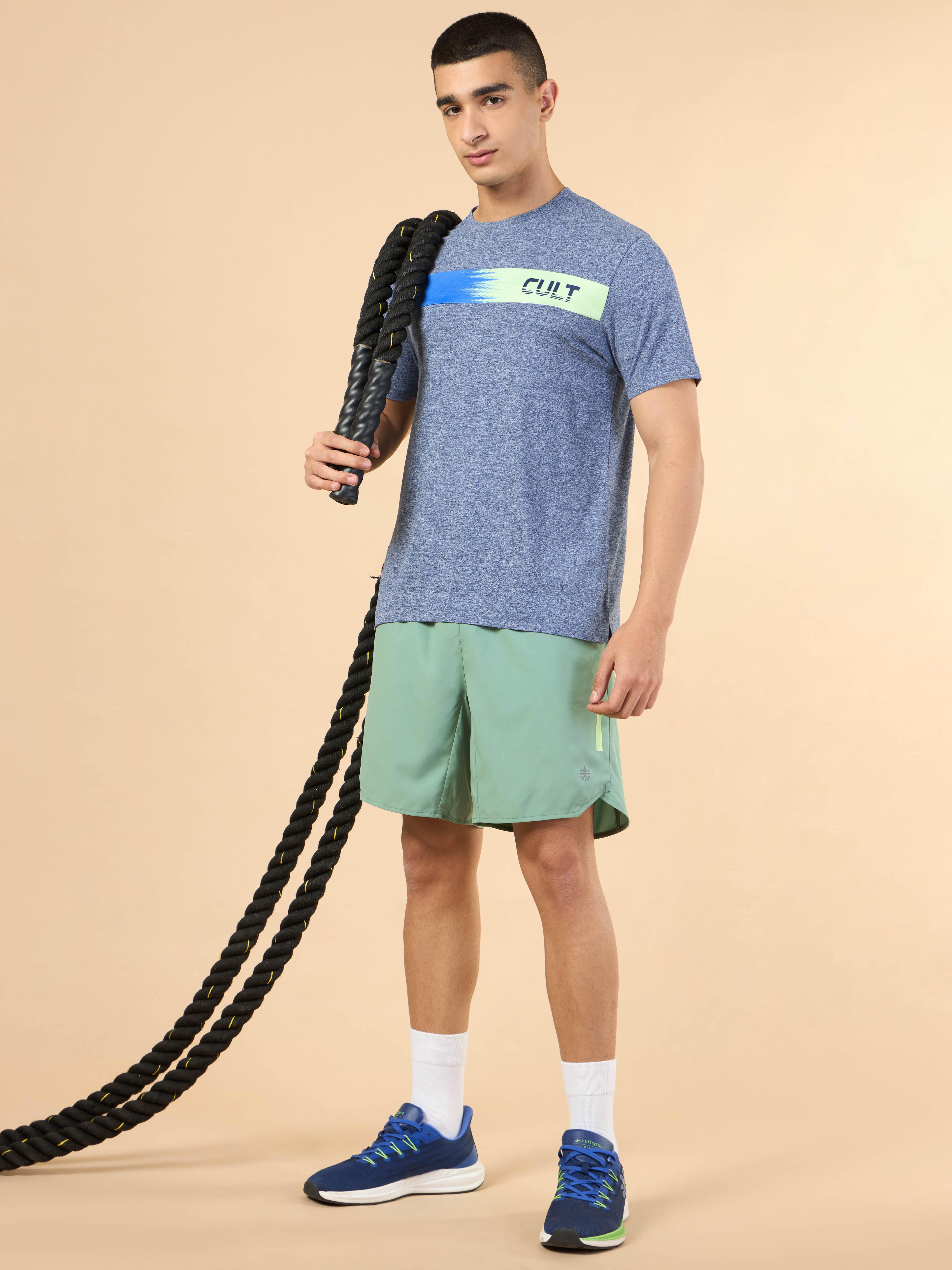 Men's Navy Cult Graphic COMFORtech T-shirt