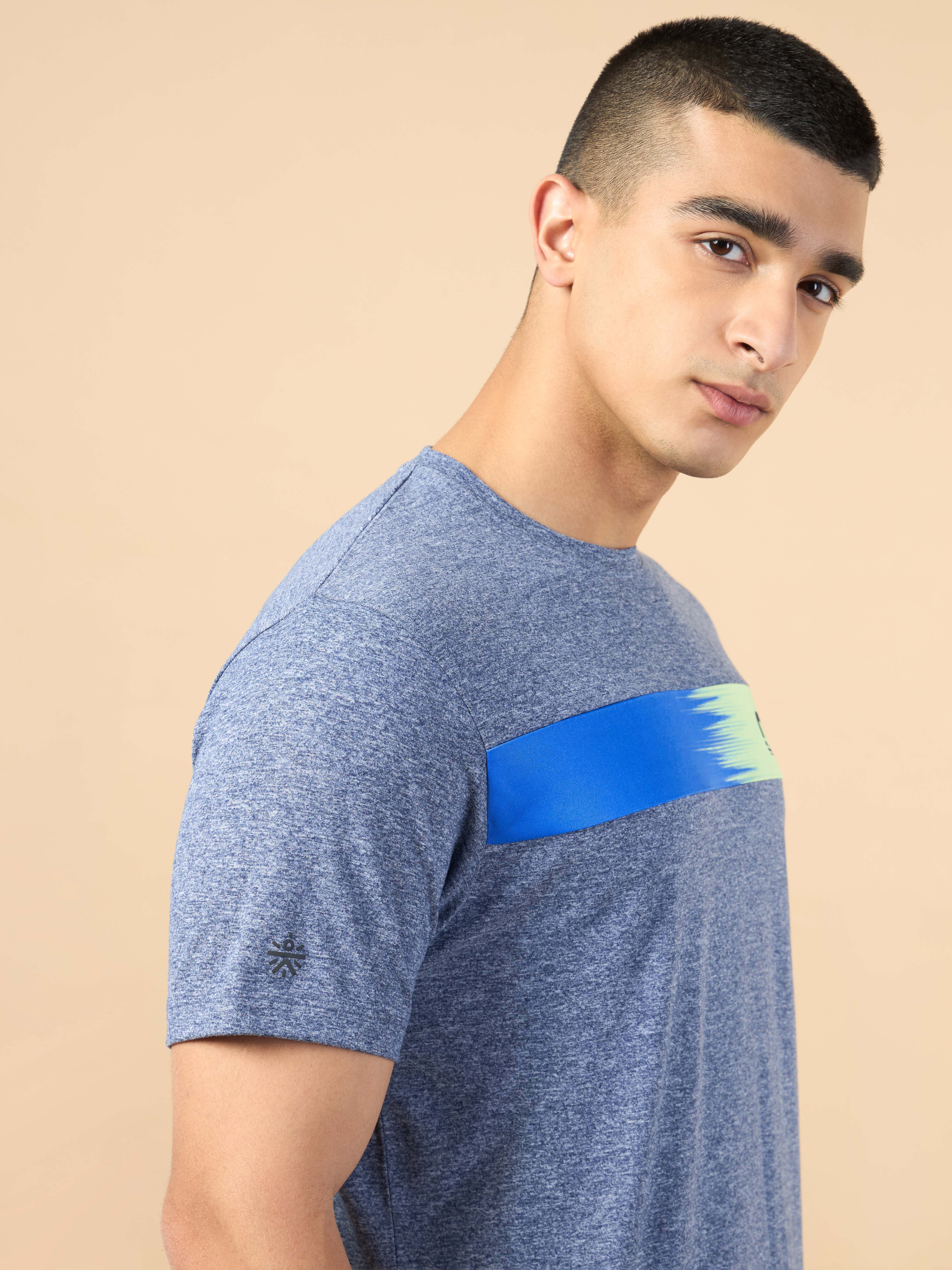 Men's Navy Cult Graphic COMFORtech T-shirt