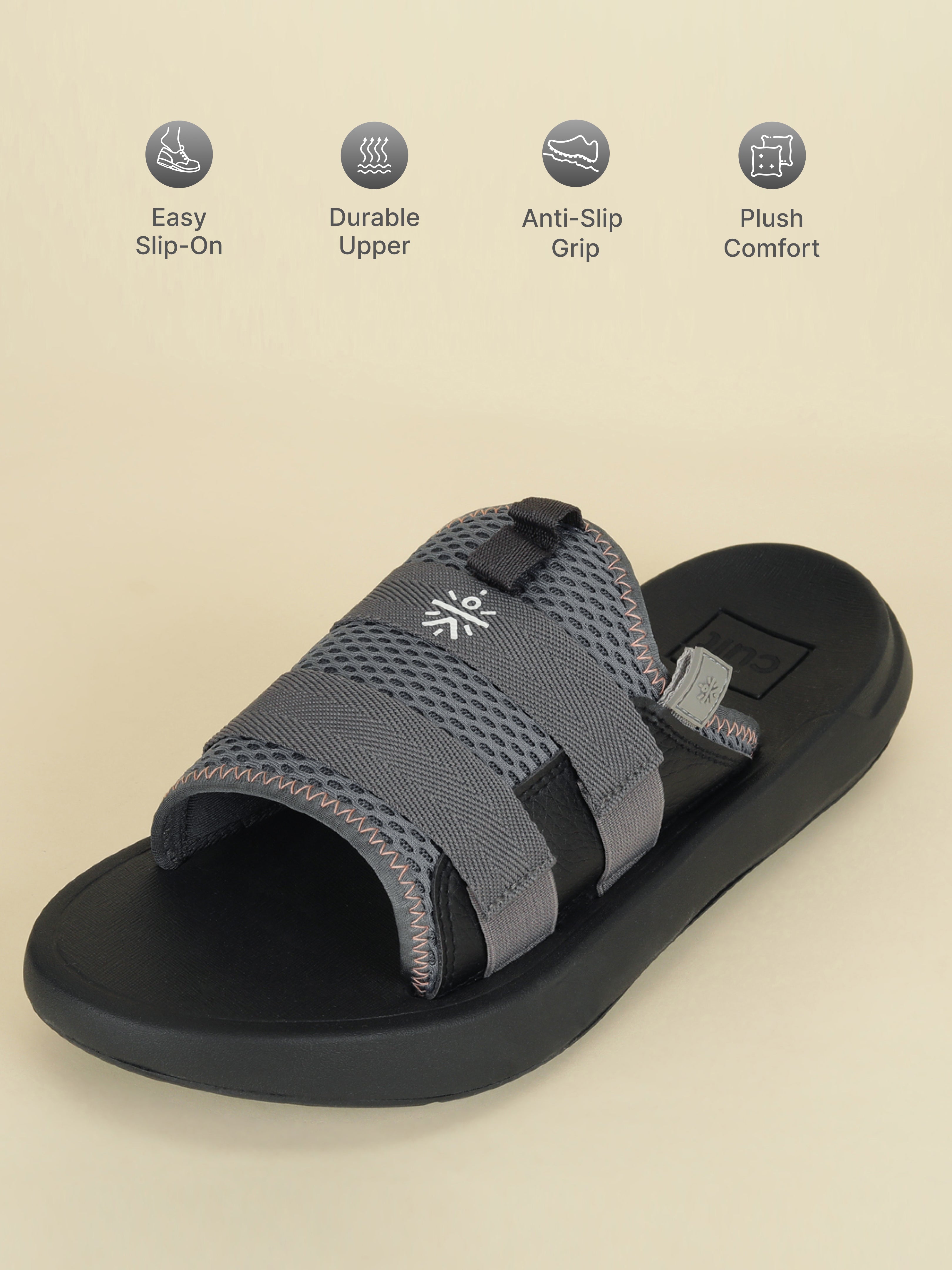 cult Men's Koios Sliders - Black