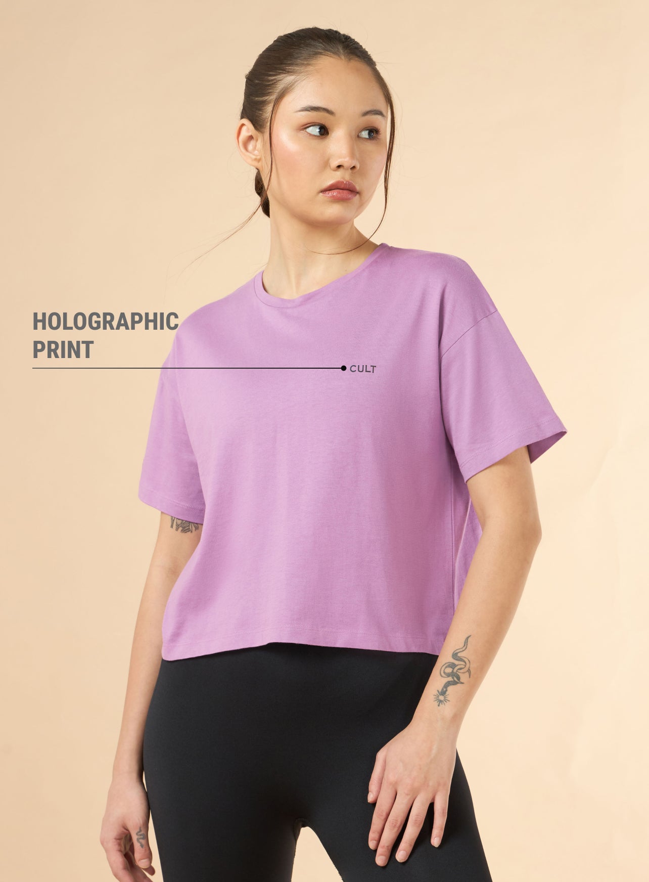 Women's Purple Workout Essential T-shirt