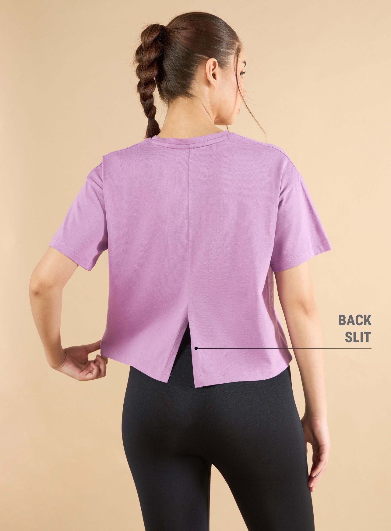 Women's Purple Workout Essential T-shirt