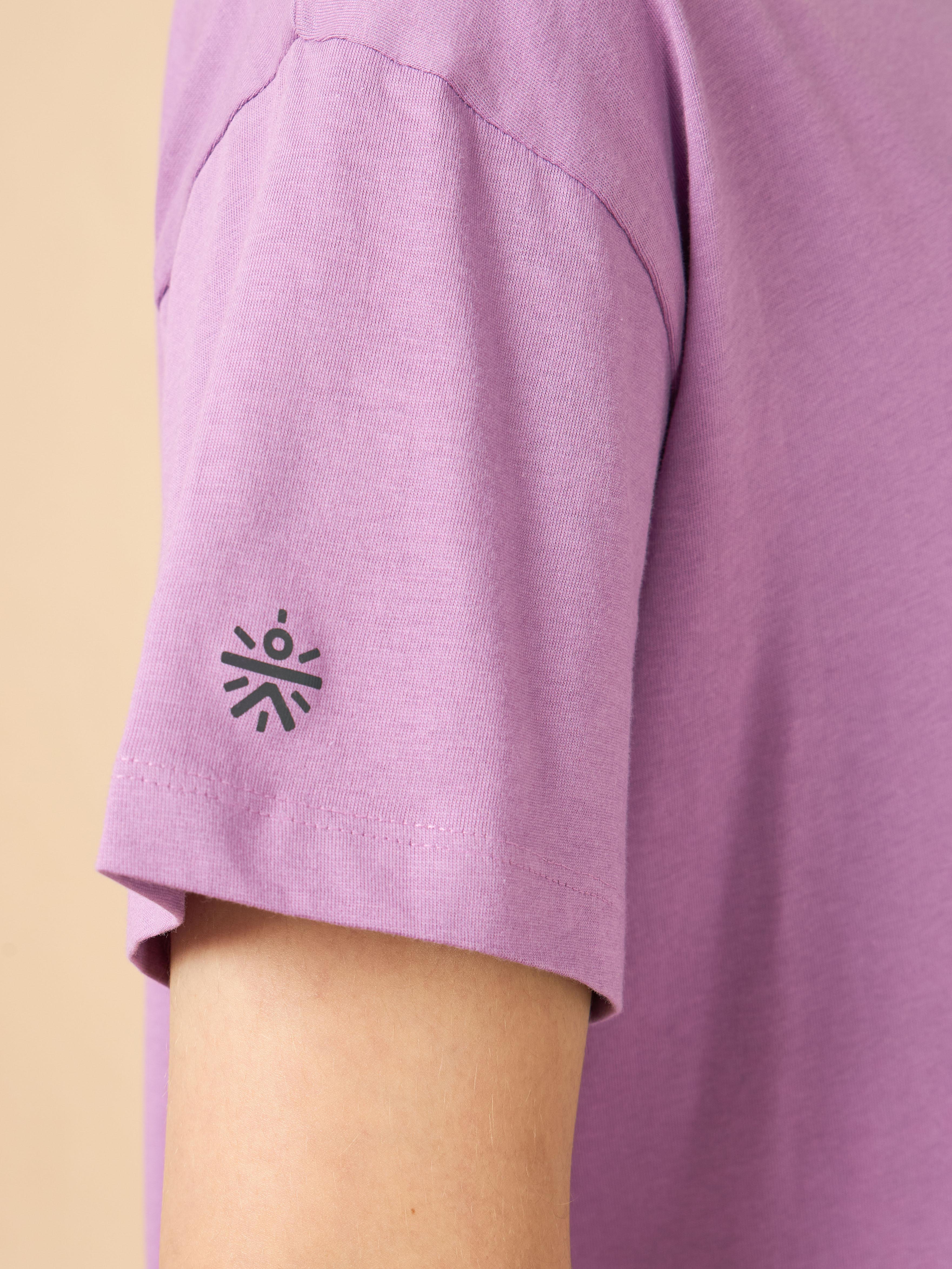 Women's Purple Workout Essential T-shirt