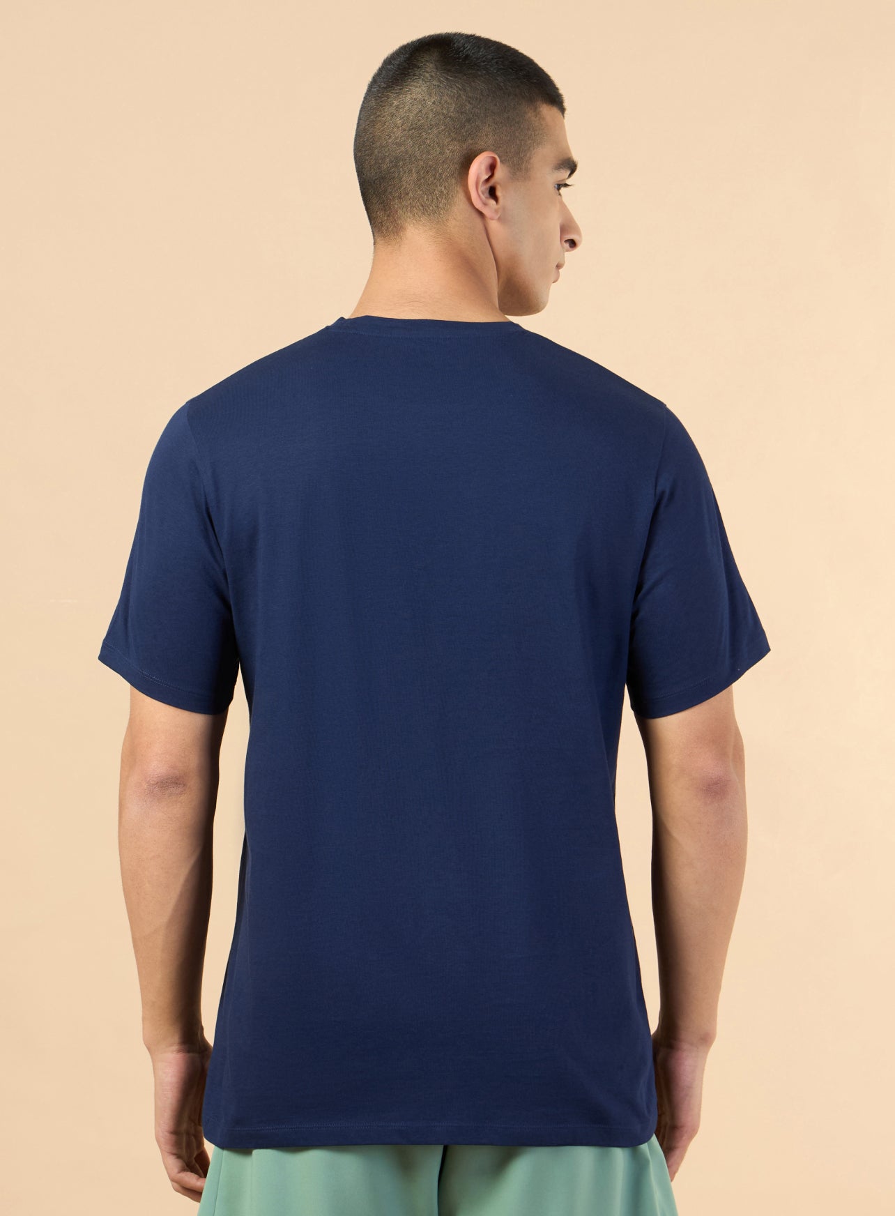 Men's Navy Sculpt Graphic T-shirt