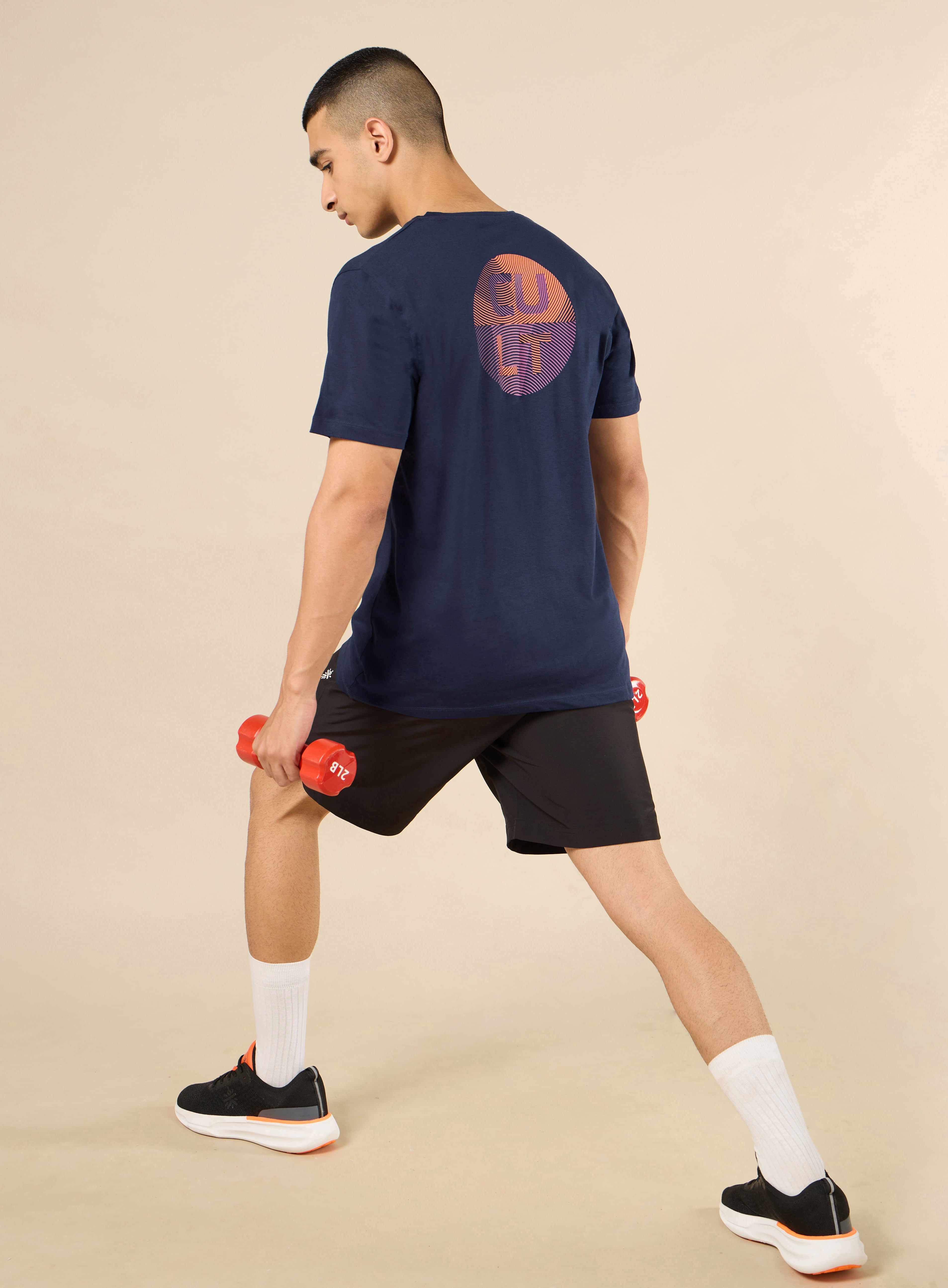 Men's Navy Cult Brand Carrier Training T-shirt