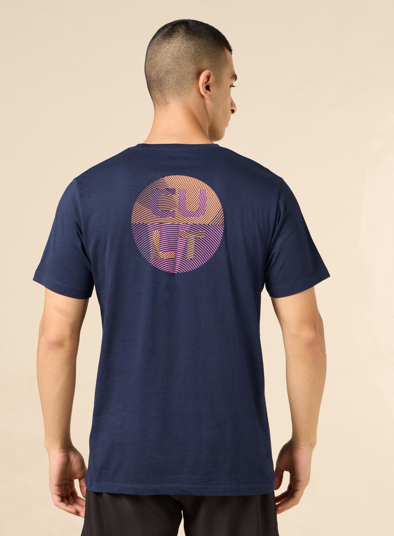 Men's Navy Cult Brand Carrier Training T-shirt