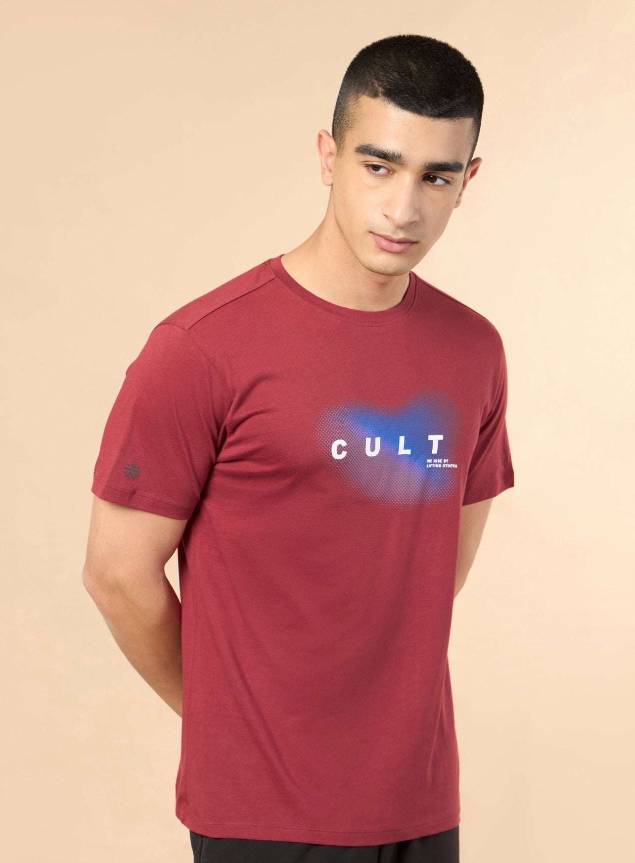 Men's Red Cult Training Graphic T-shirt