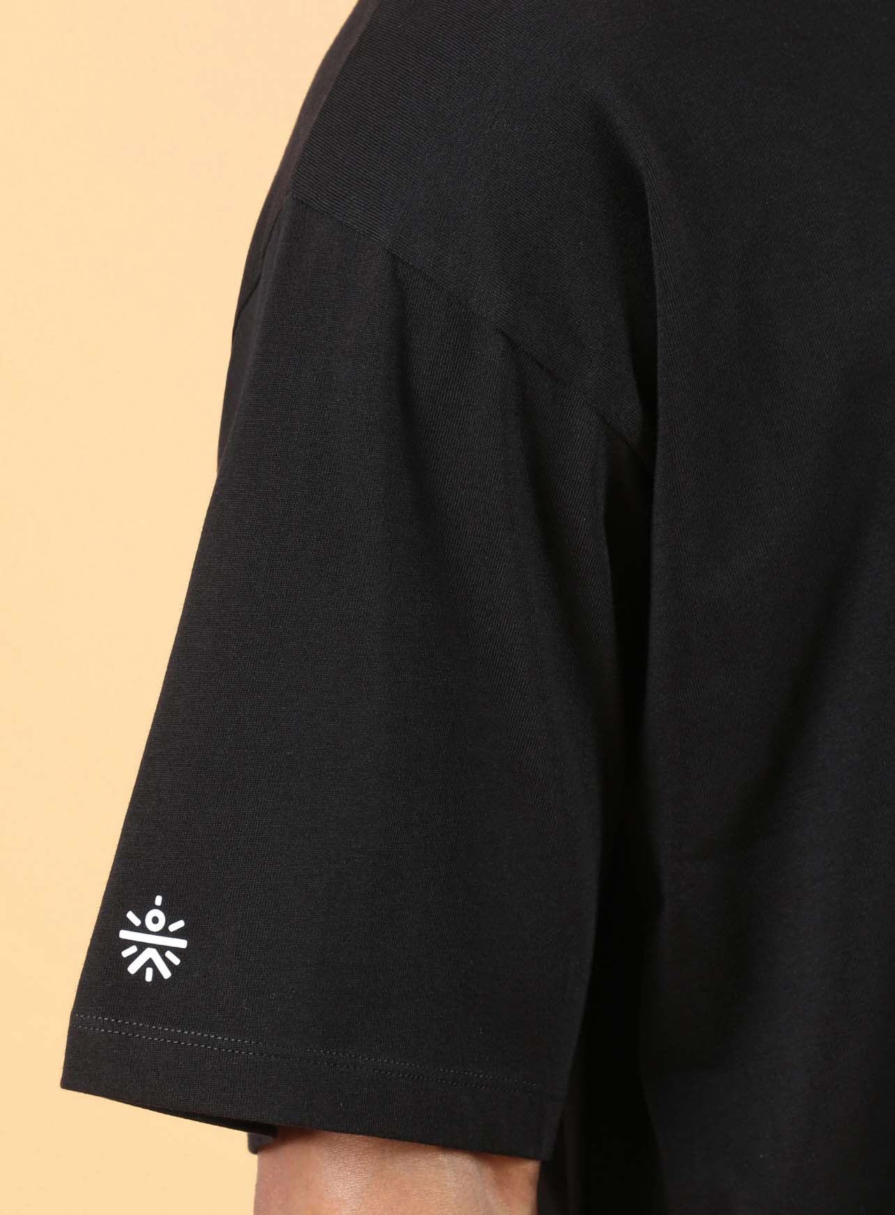 Men's Black Club Anthem Oversized fit T-shirt