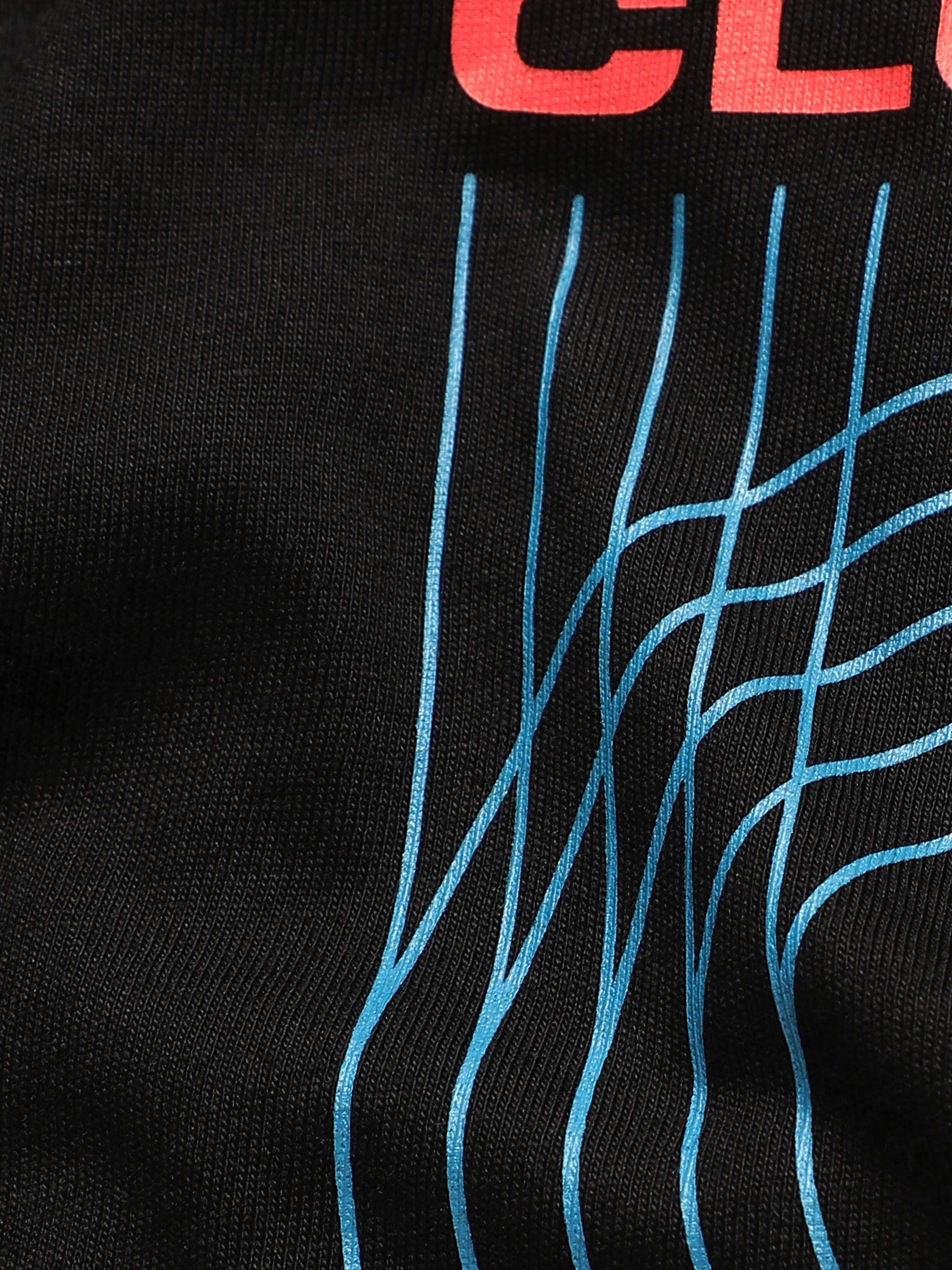 Men's Black Join the Club Oversized fit T-shirt