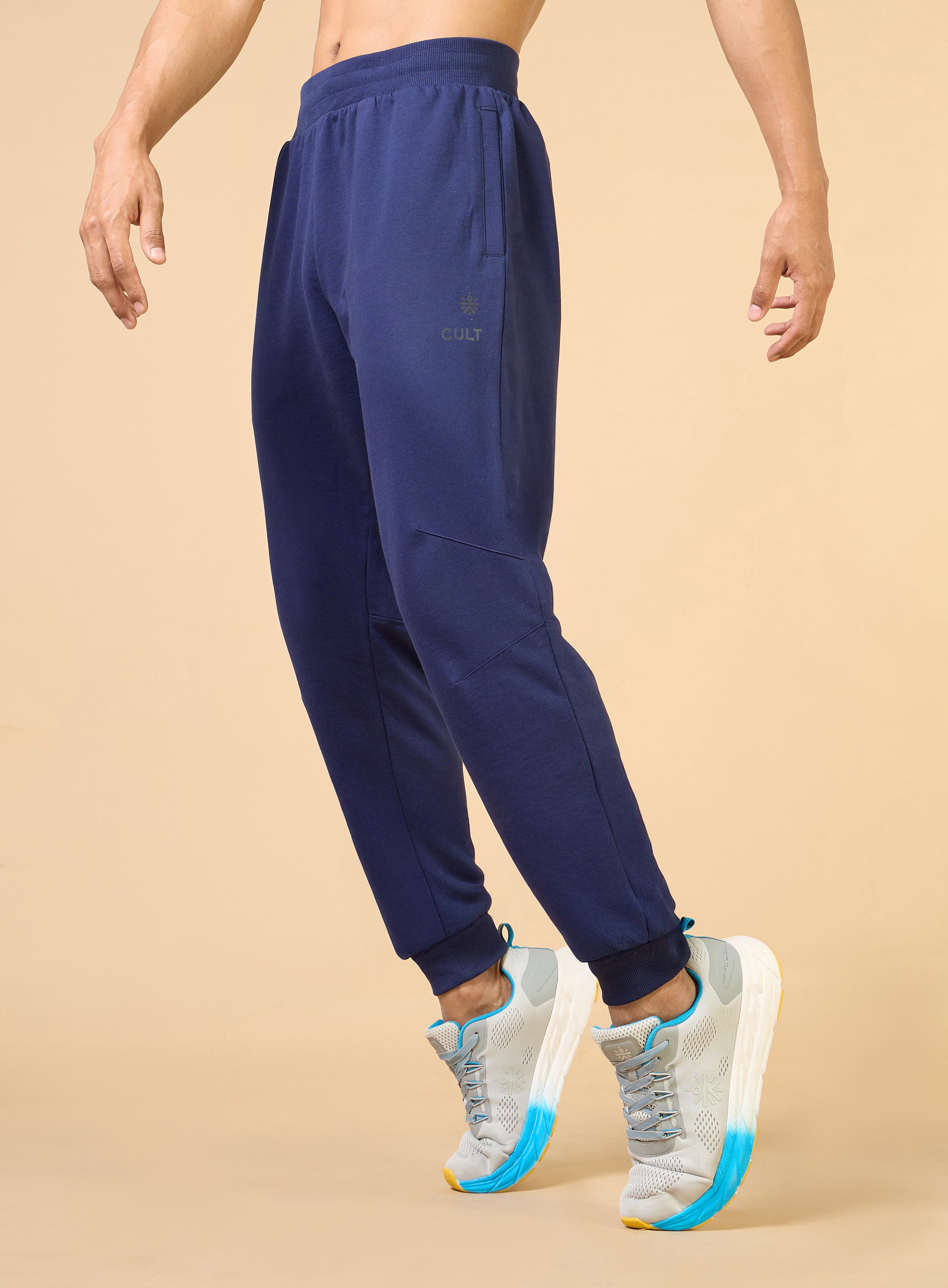 Men's Navy Training Sculpted Joggers