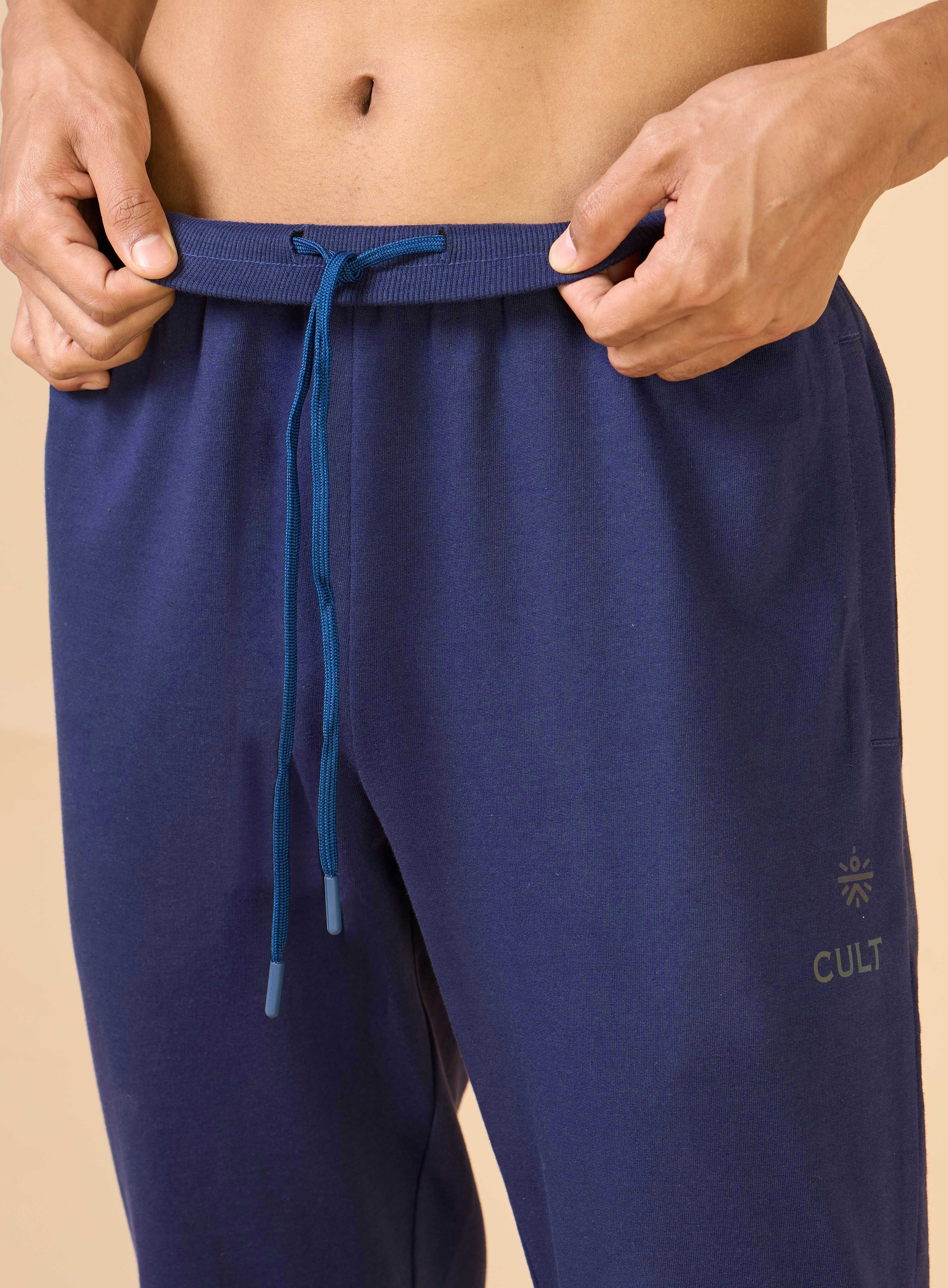 Men's Navy Training Sculpted Joggers