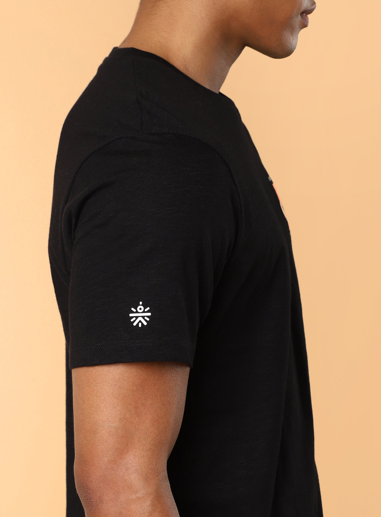 Men's Black Unstoppable Typo T-shirt