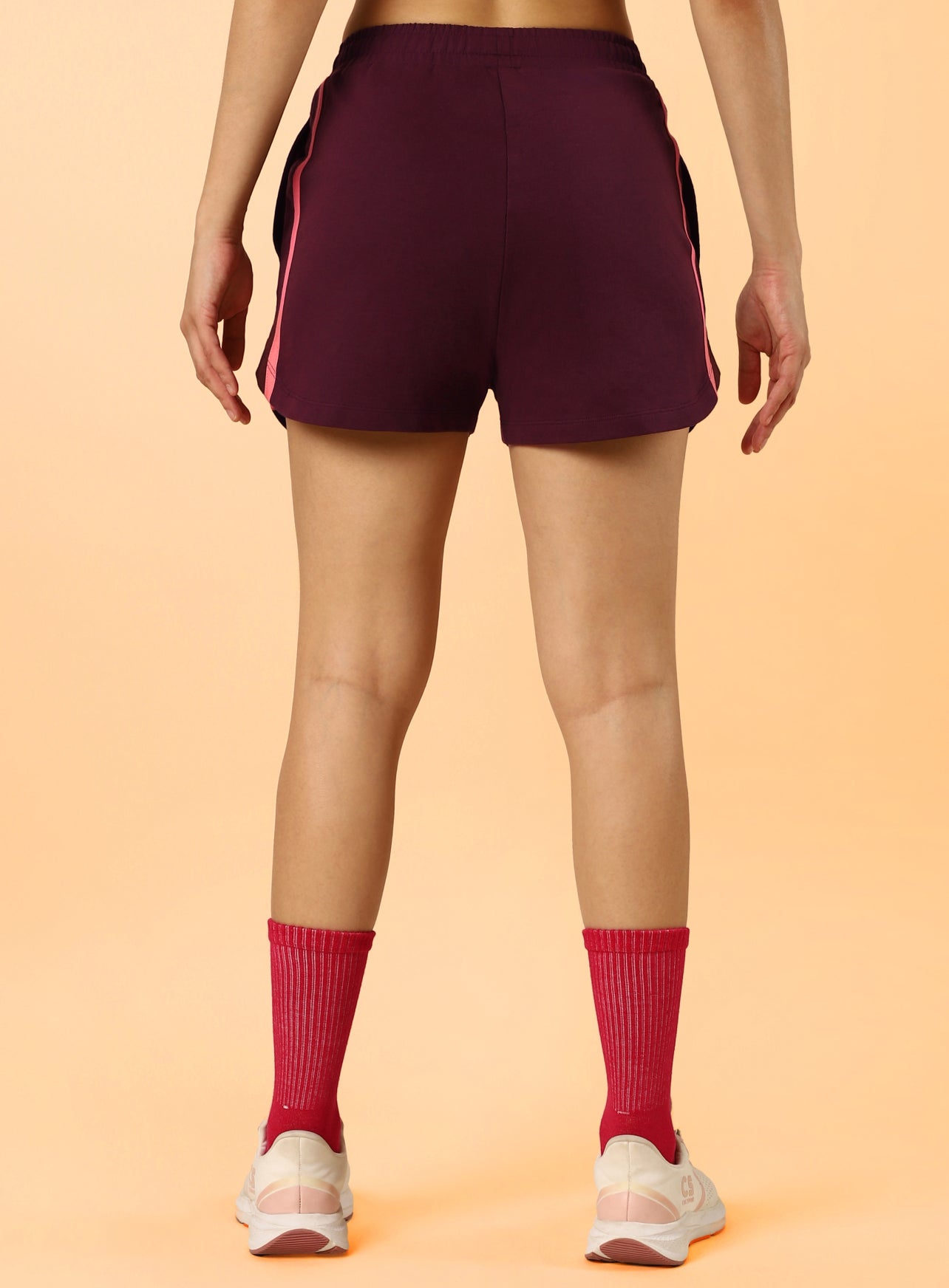 Women's Maroon Club Brand Carrier Shorts