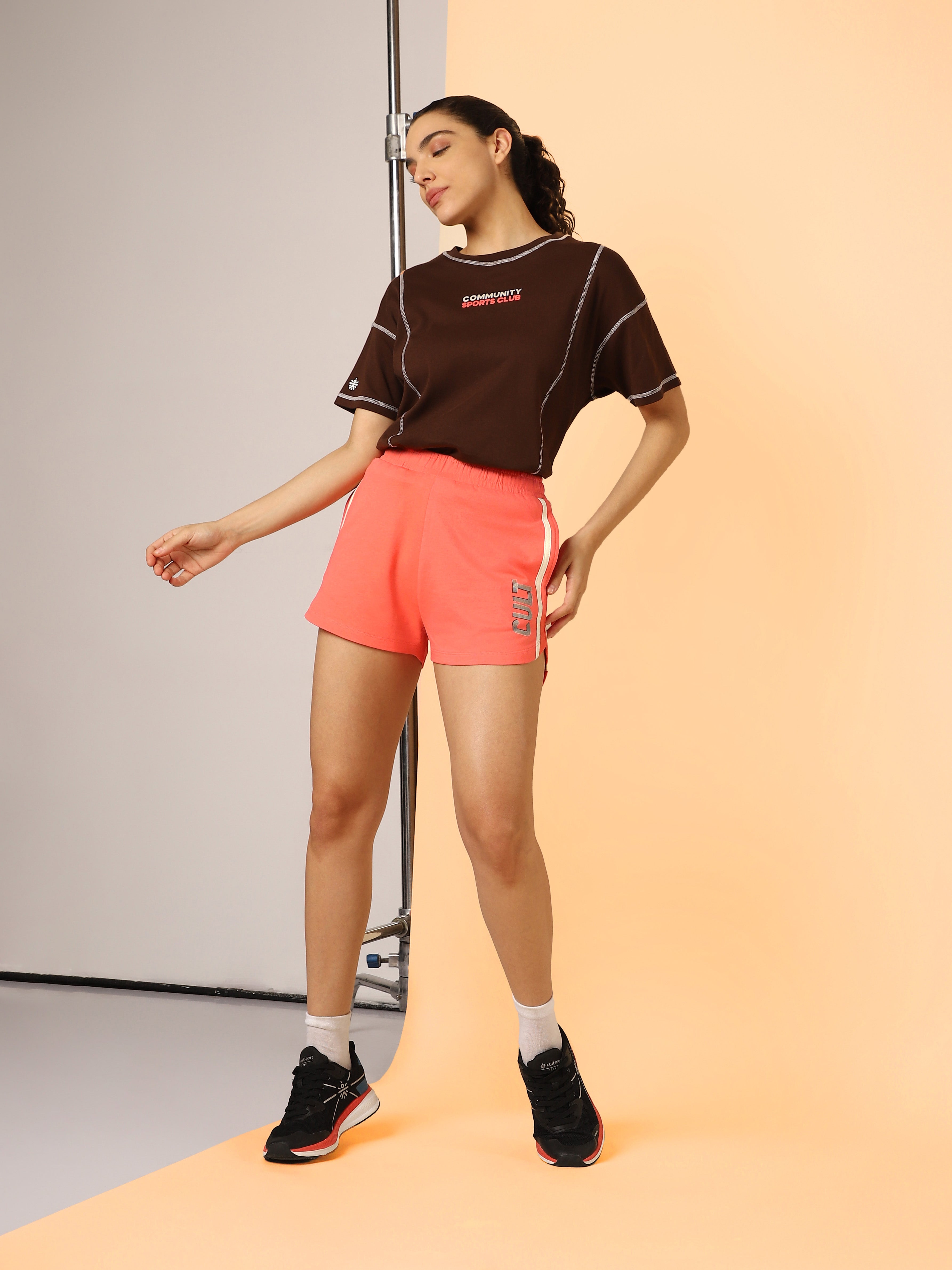 Women's Coral Club Brand Carrier Shorts