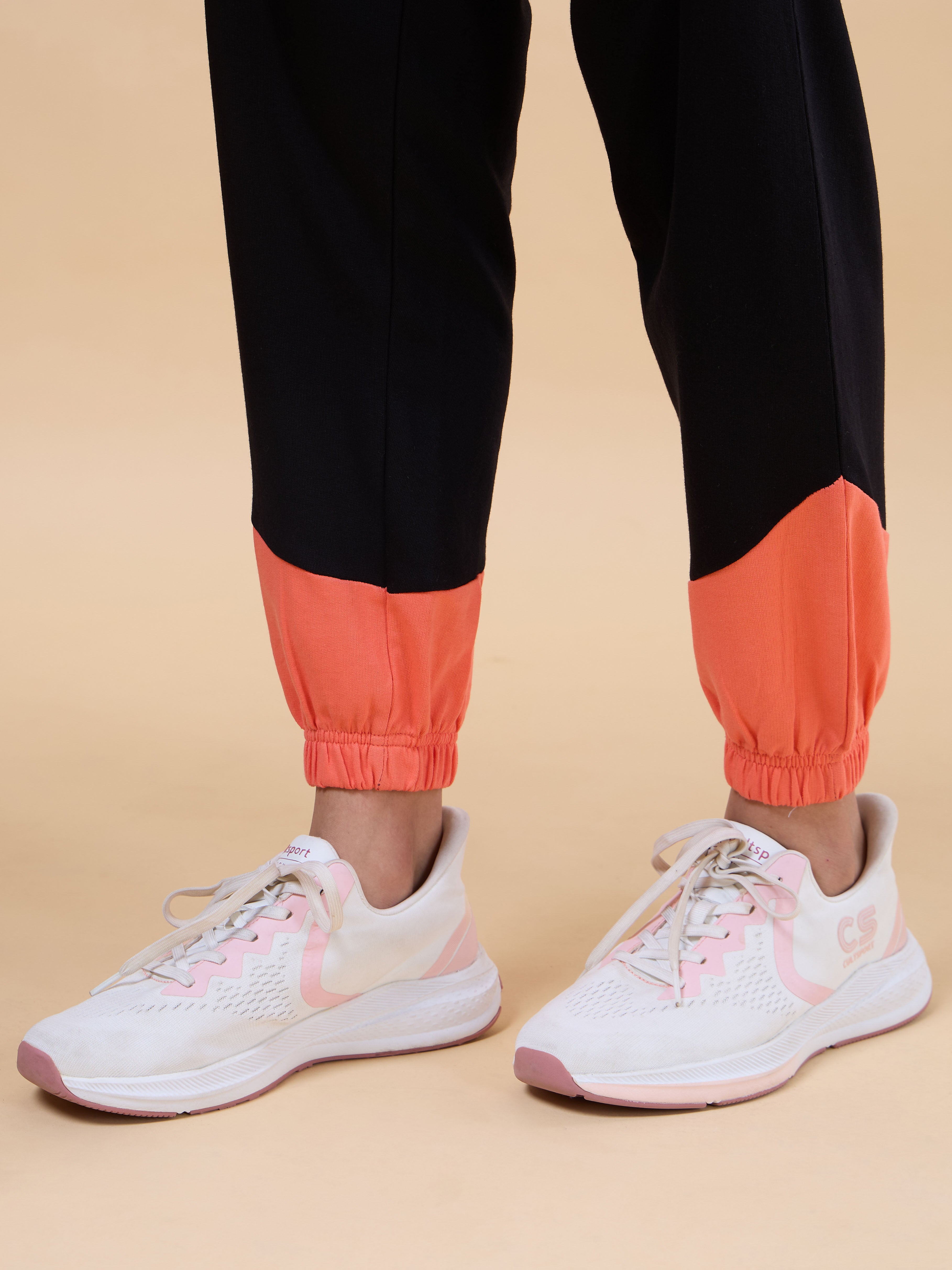 Women's Black Play in Leisure Joggers