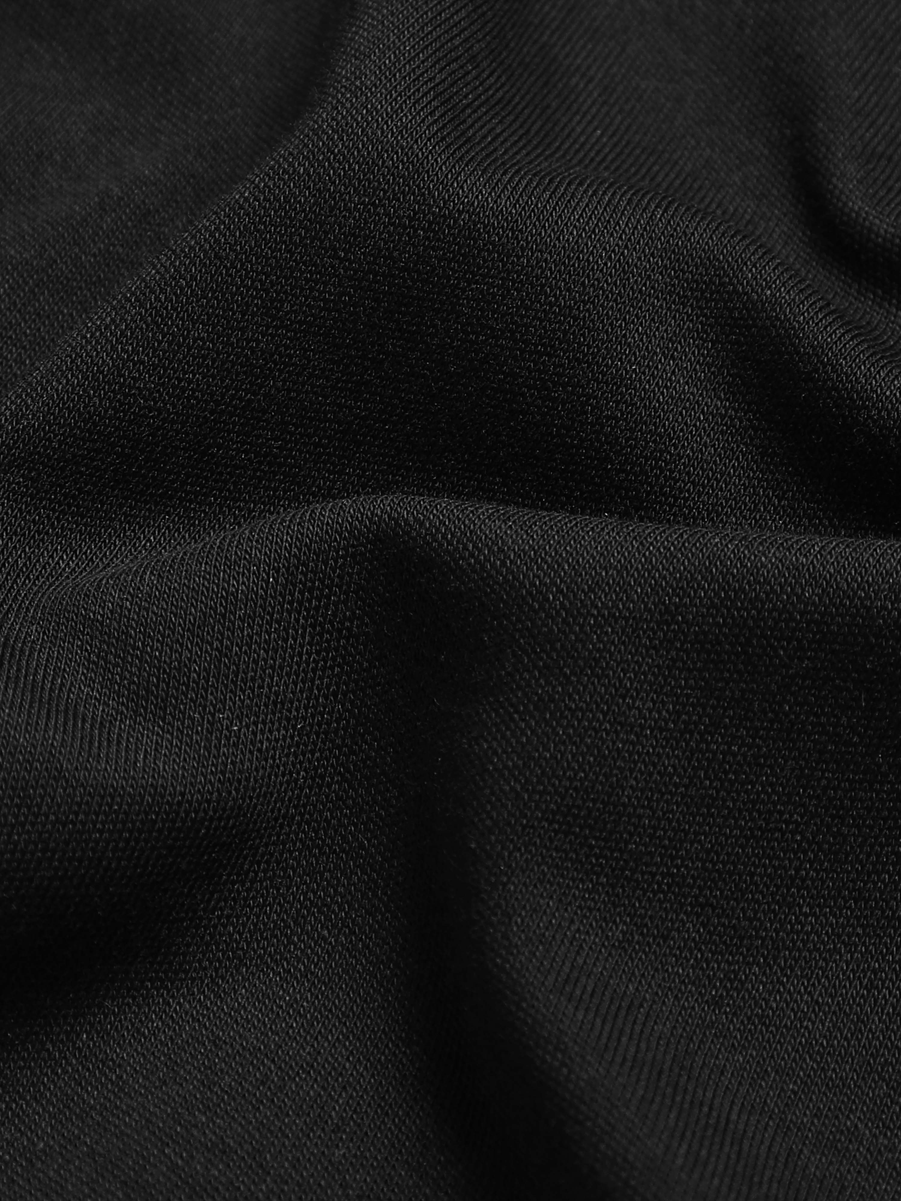 Men's Black Power Play Relaxed fit T-shirt