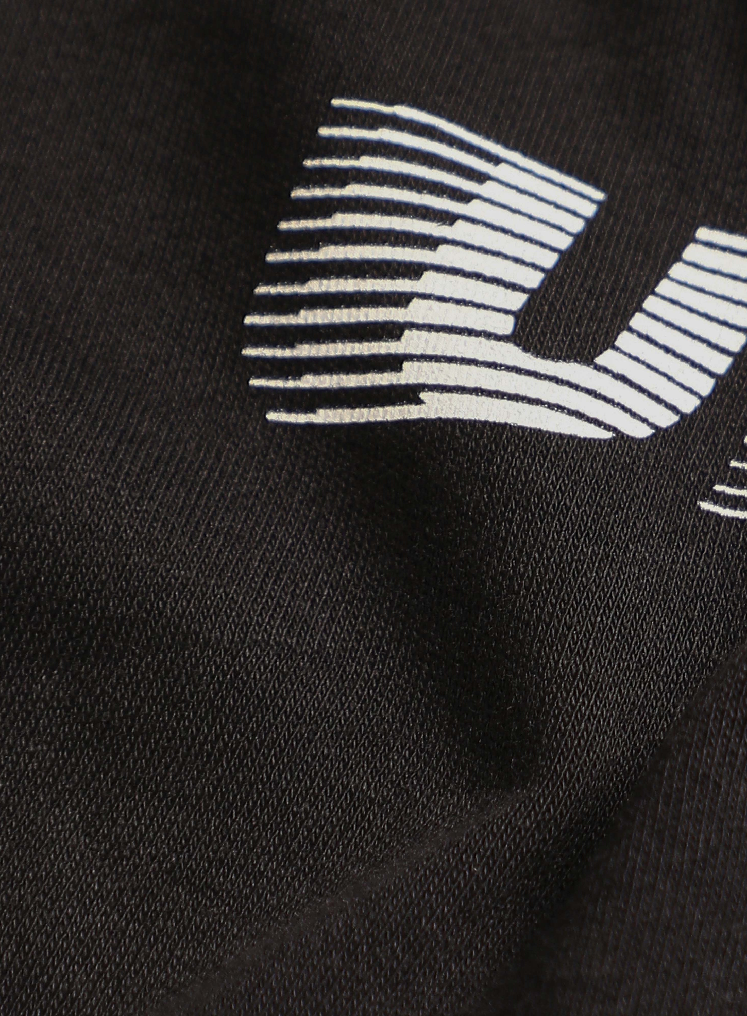 Men's Black Game On Typo Relaxed fit T-shirt