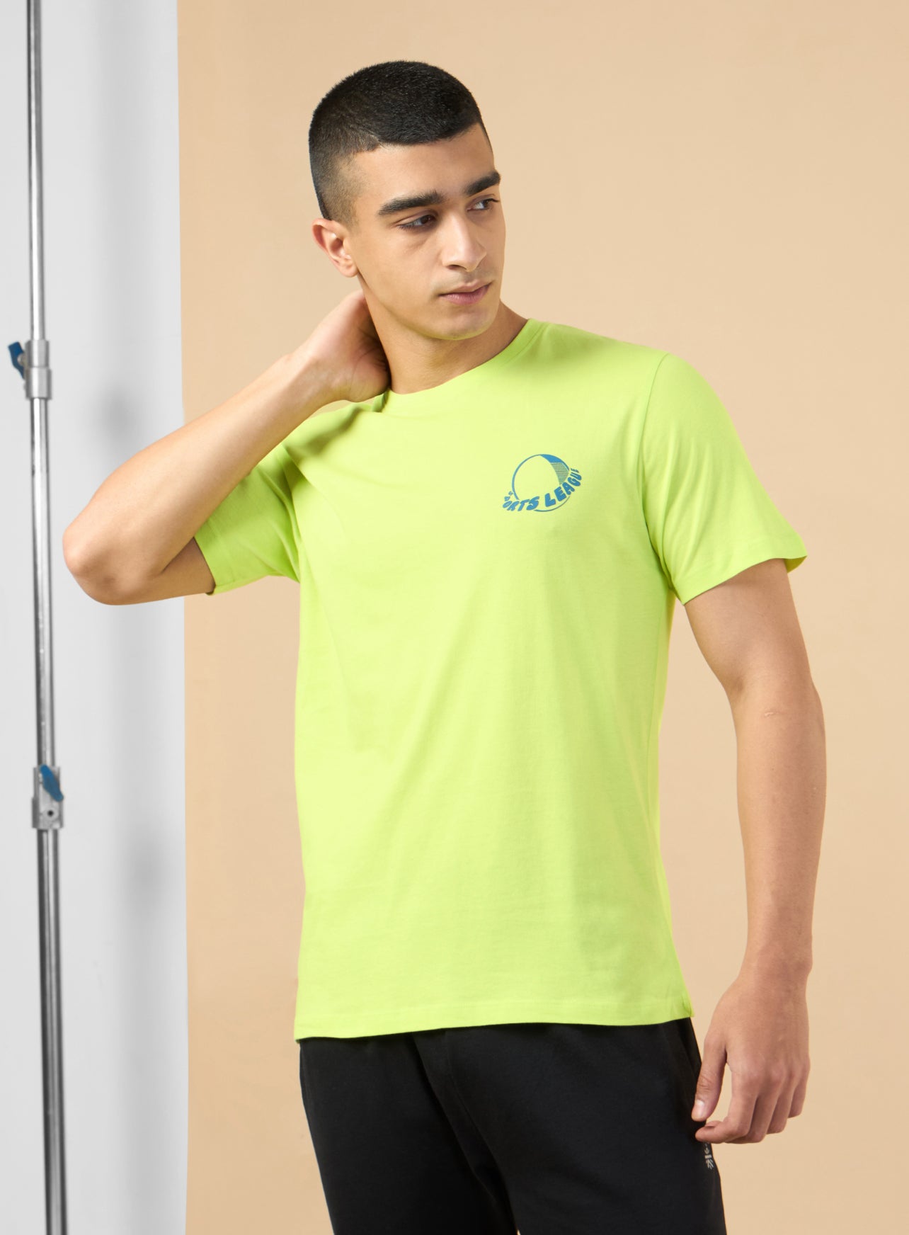 Men's Lime Sports League T-shirt