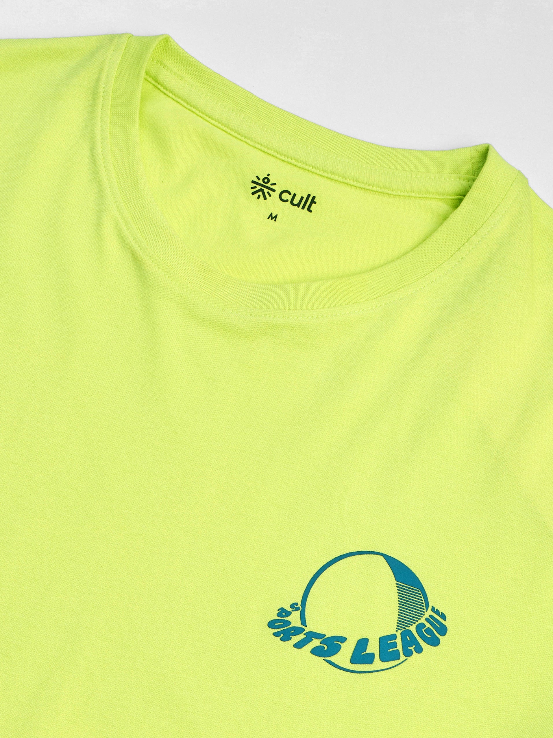 Men's Lime Sports League T-shirt