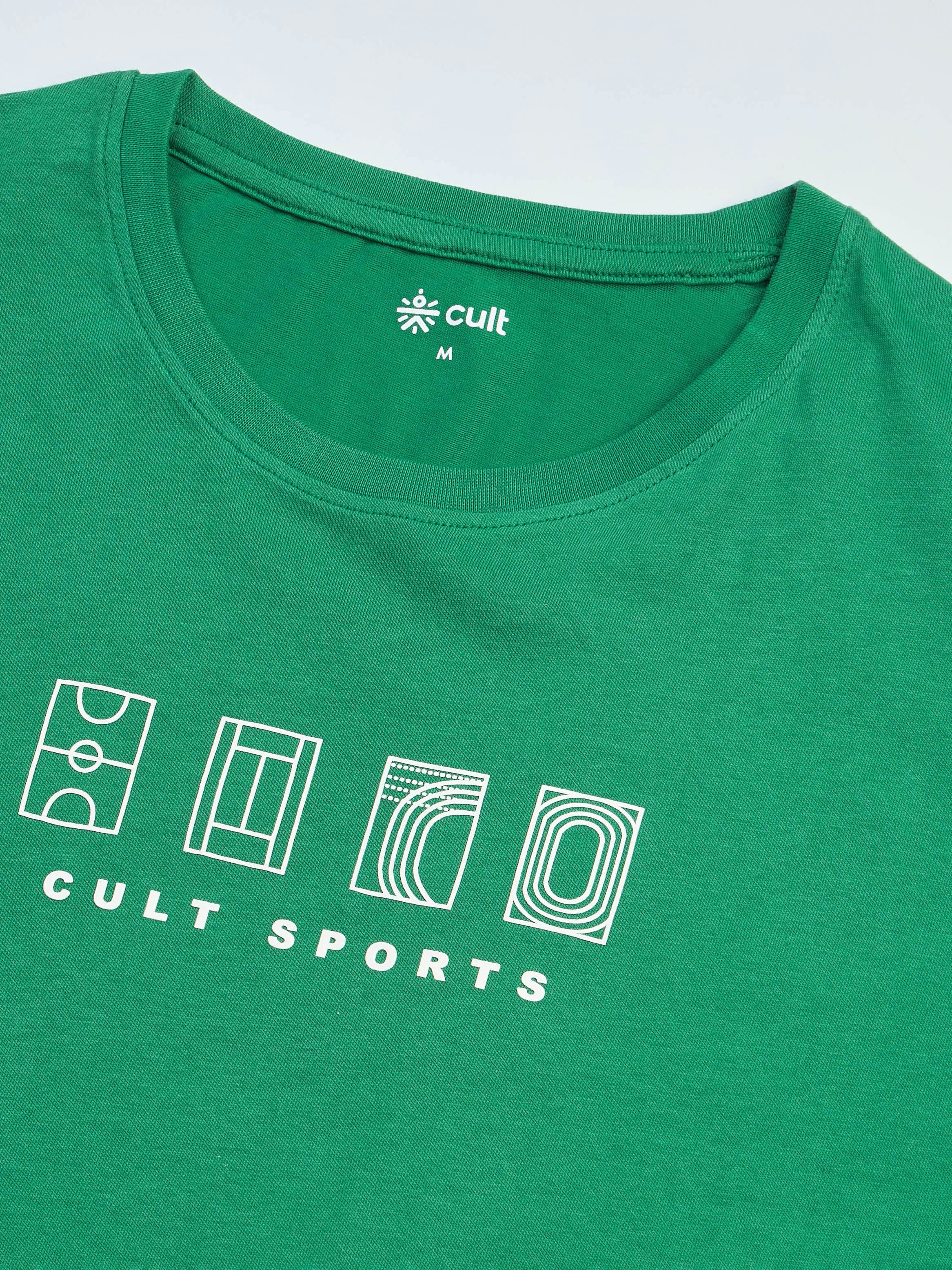 Men's Green Cult Sport's Club T-shirt