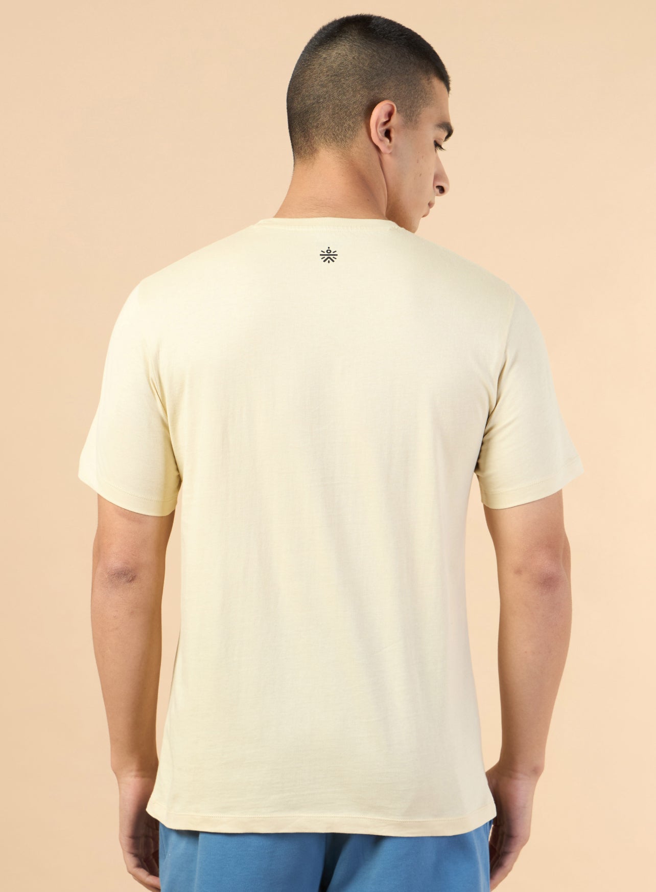 Men's Beige Cult Sport's Club T-shirt