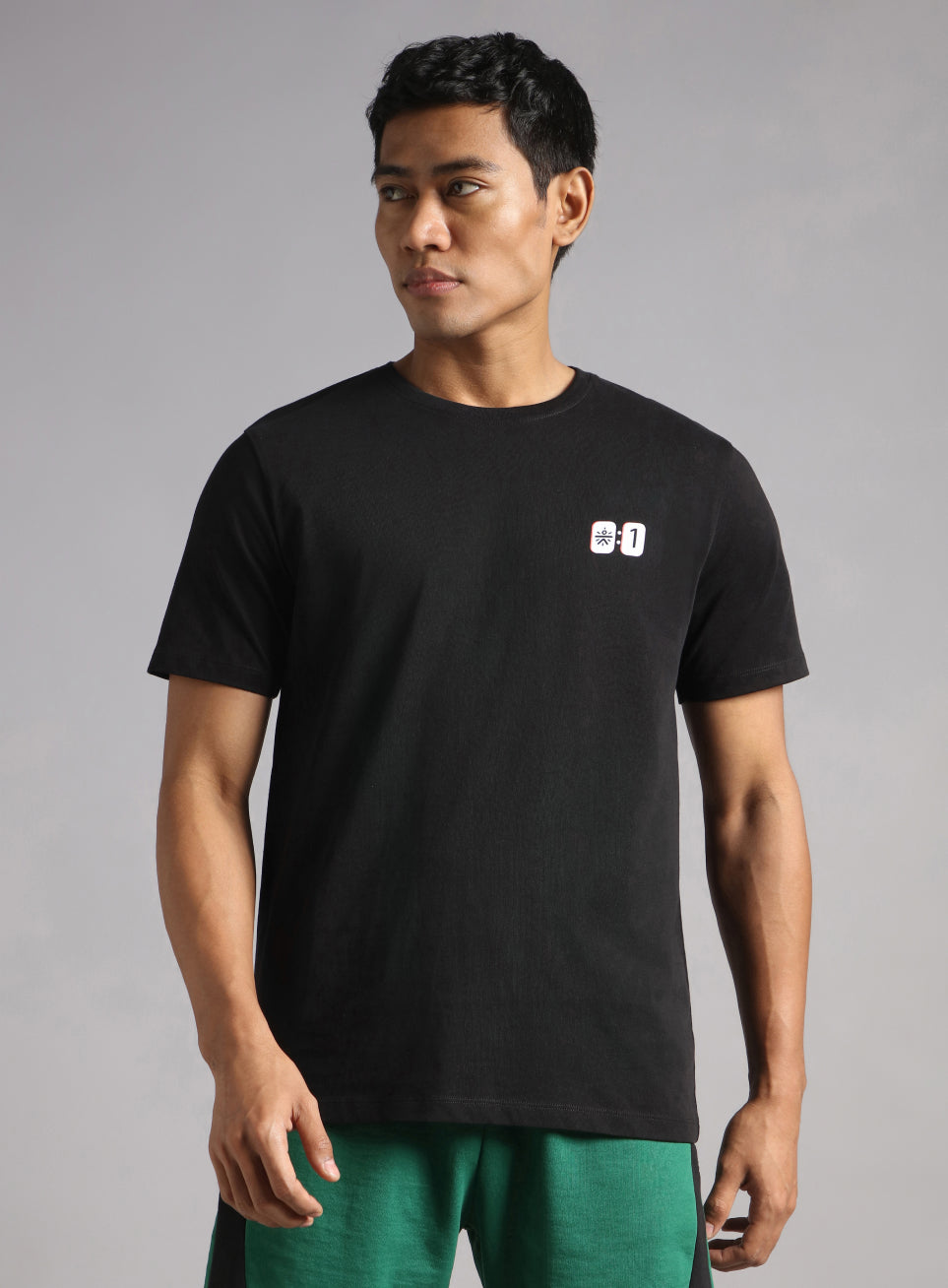 Men's Black In Action Graphic T-shirt