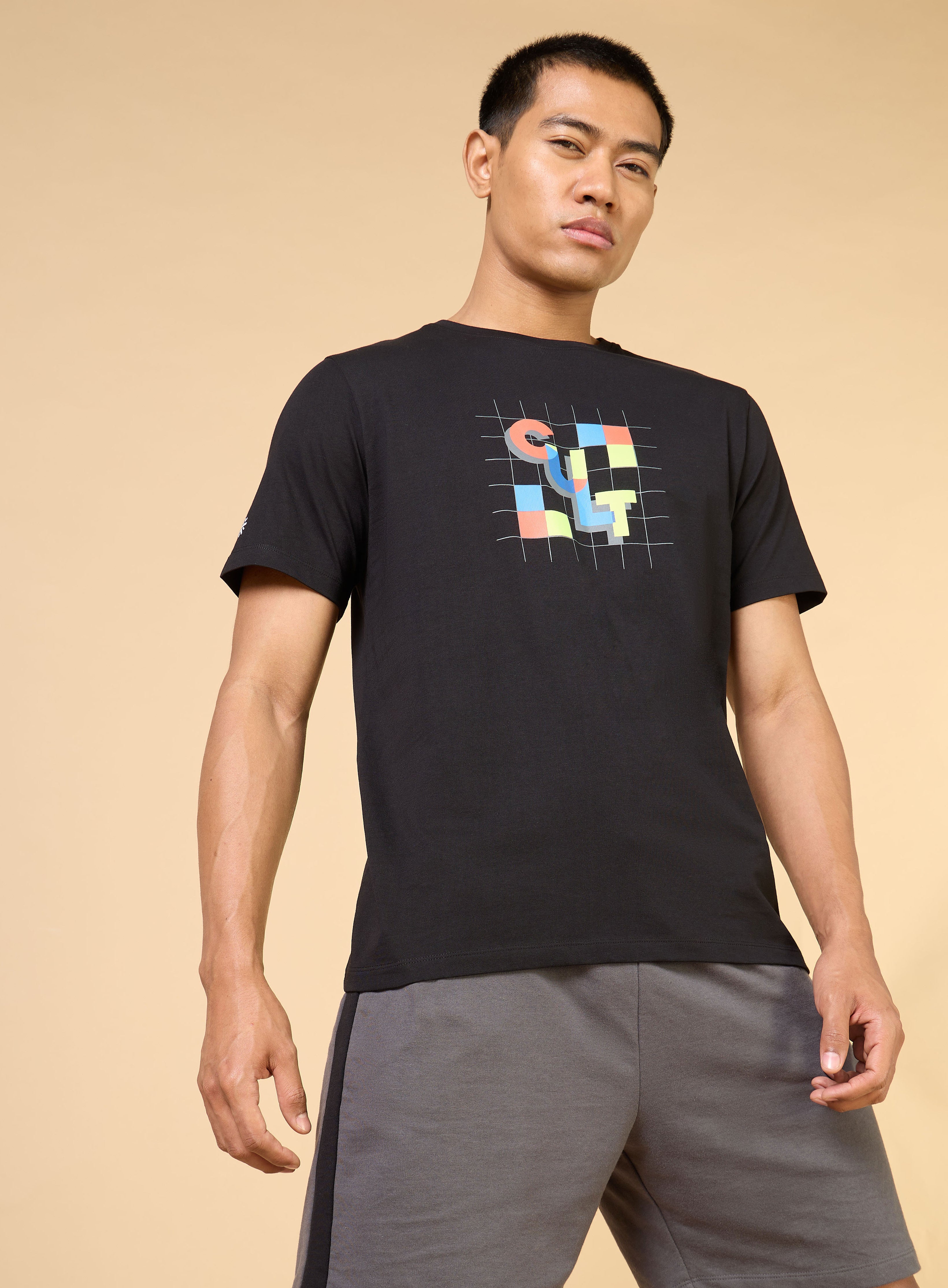 Men's Black Plug n Play Cult T-shirt
