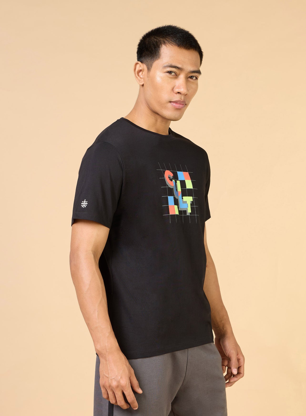 Men's Black Plug n Play Cult T-shirt